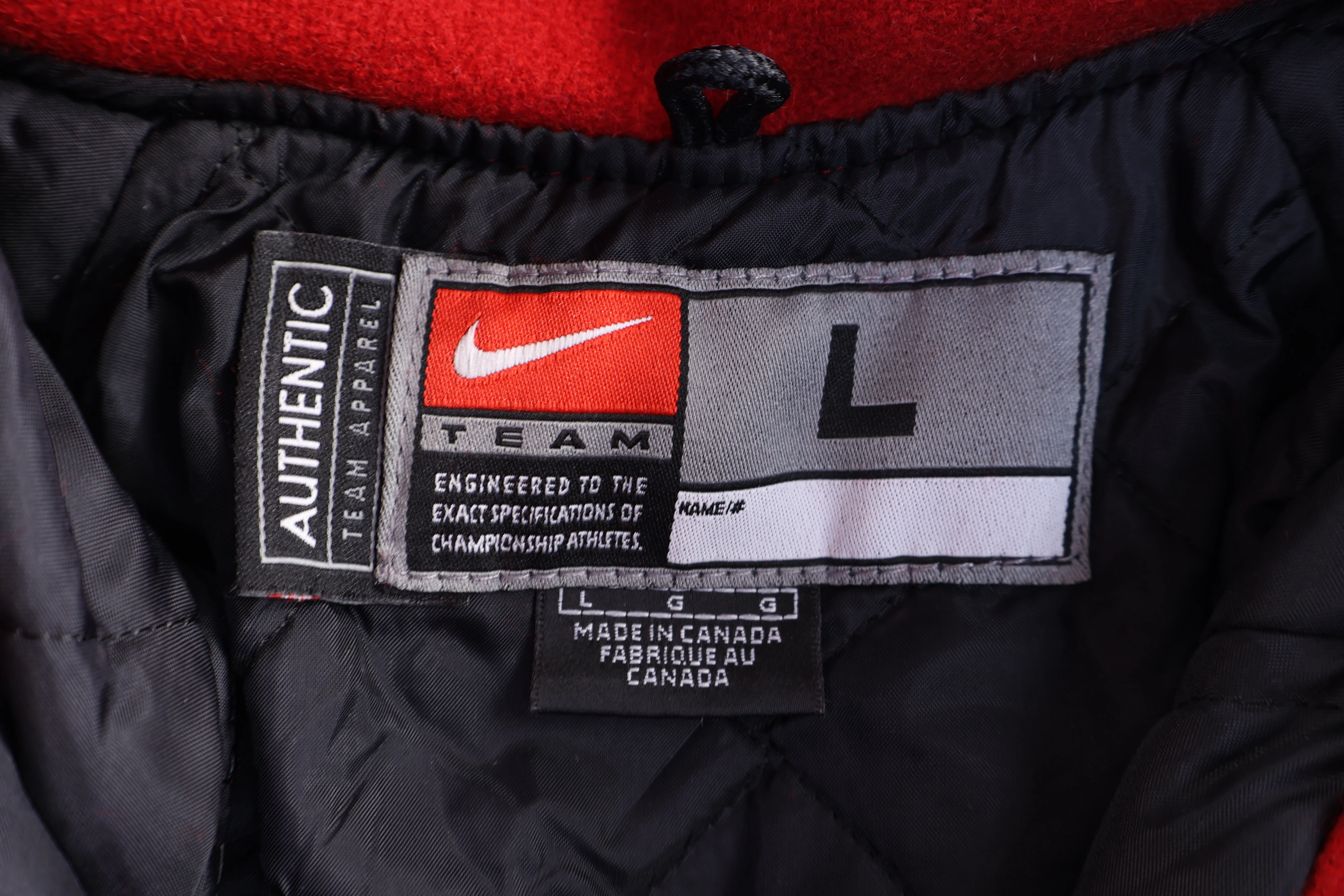 Vintage Nike University of Oklahoma Bomber Jacket - Image 3