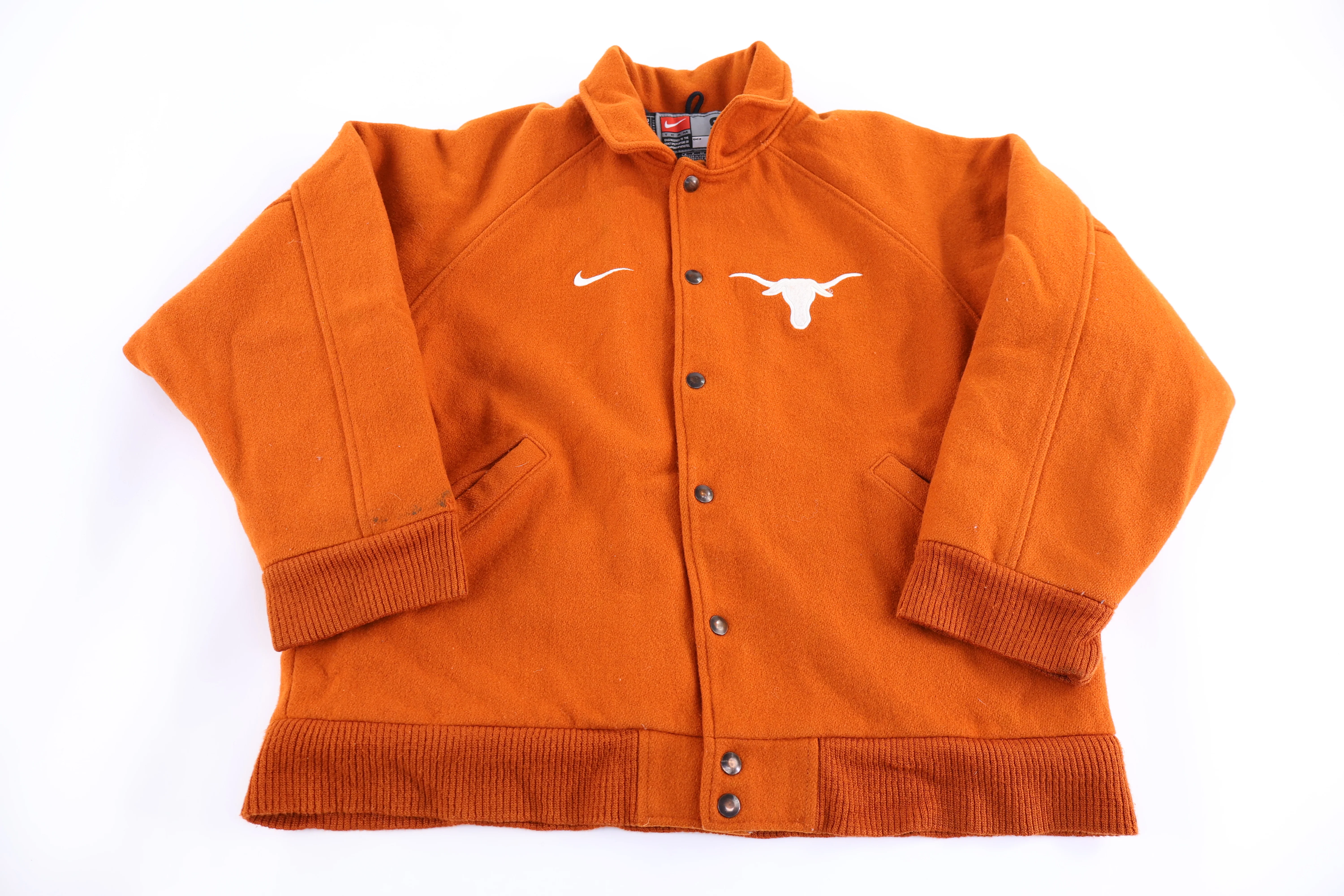 Vintage Nike University of Texas Full Snap Jacket