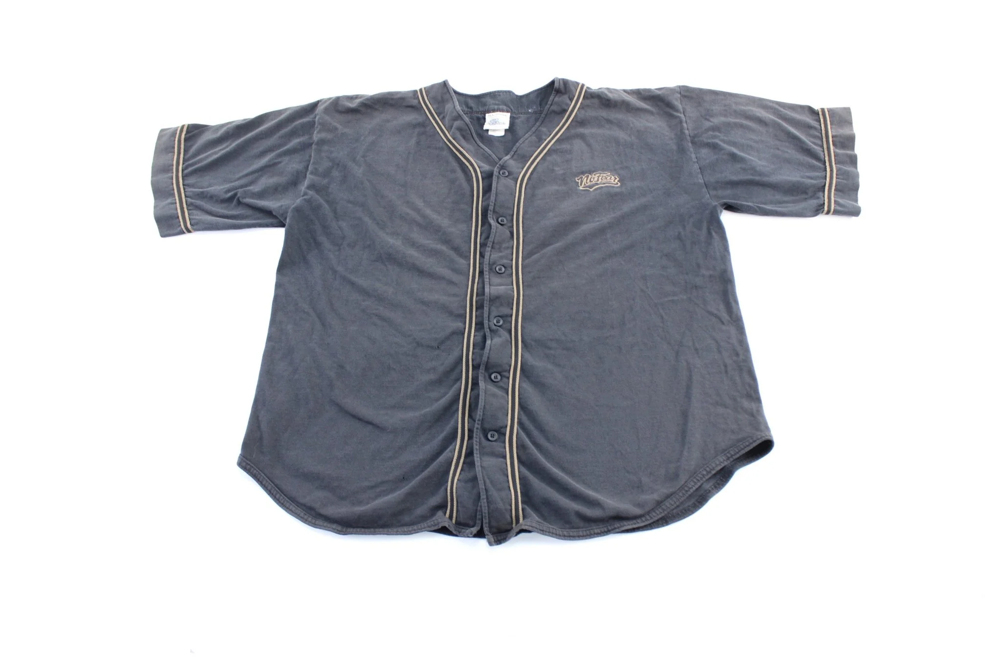 Vintage No Fear Embroidered Jersey