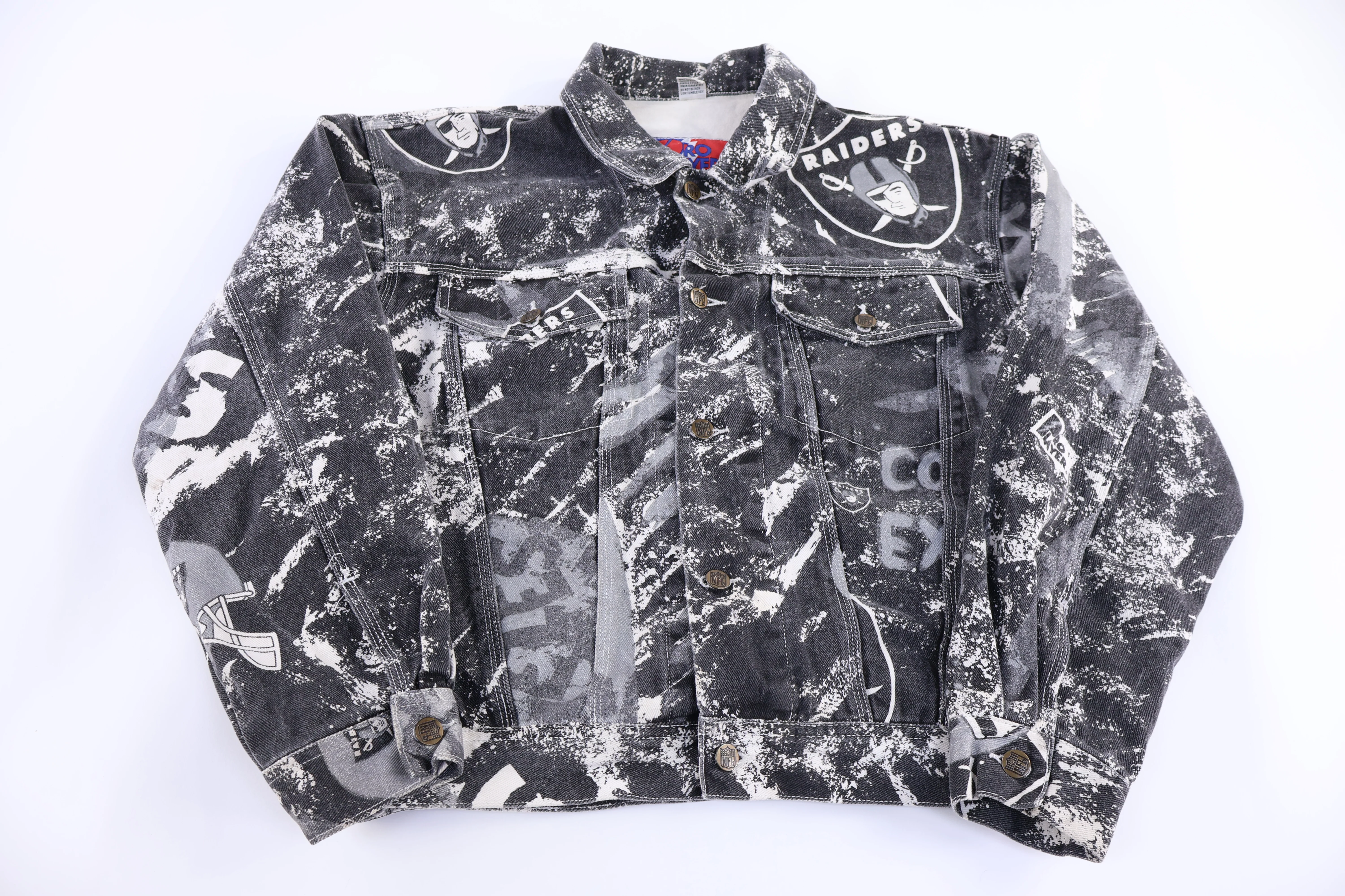 Vintage Oakland Raiders Football Jacket