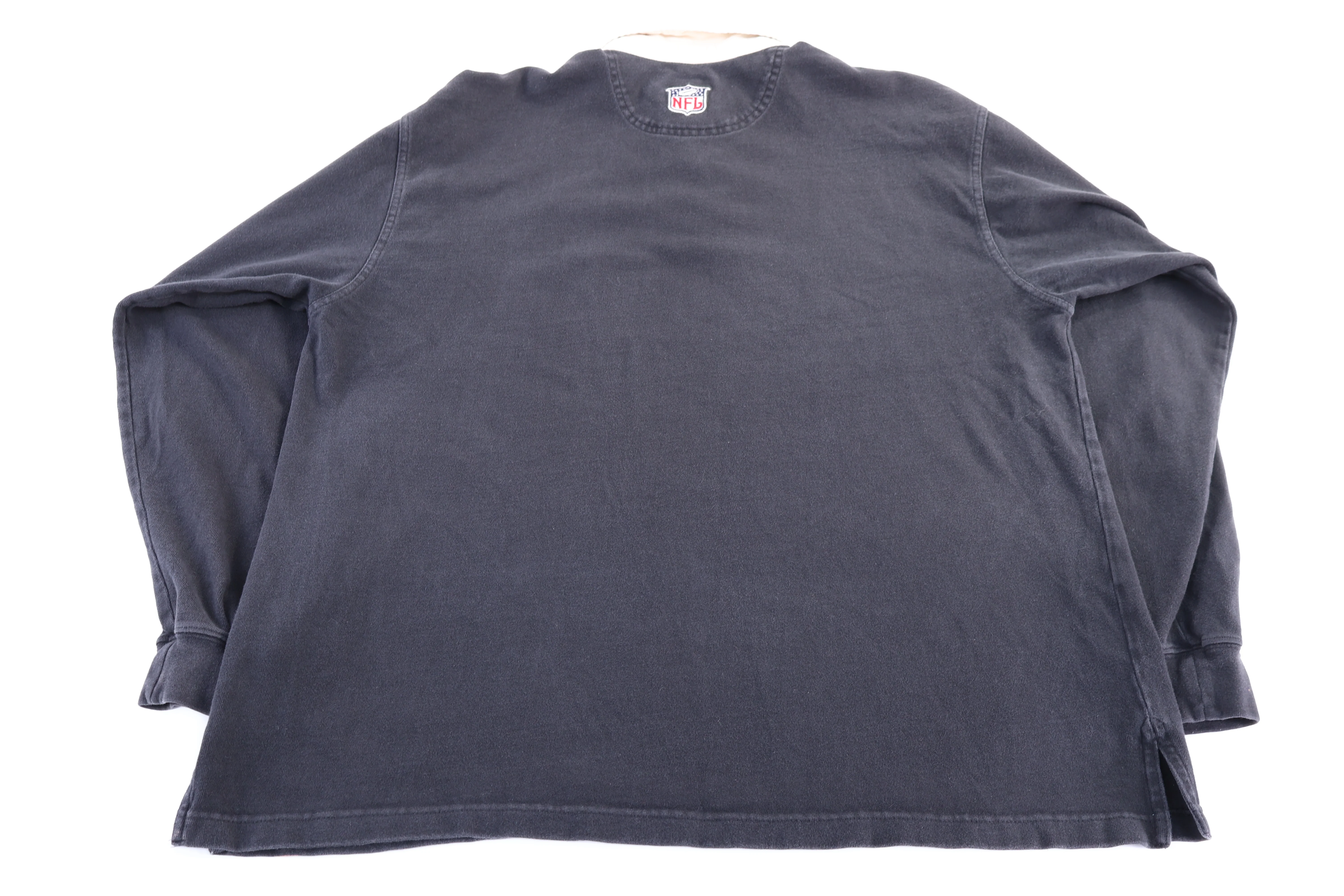 Vintage Oakland Raiders Football LS Button Up - Image 2