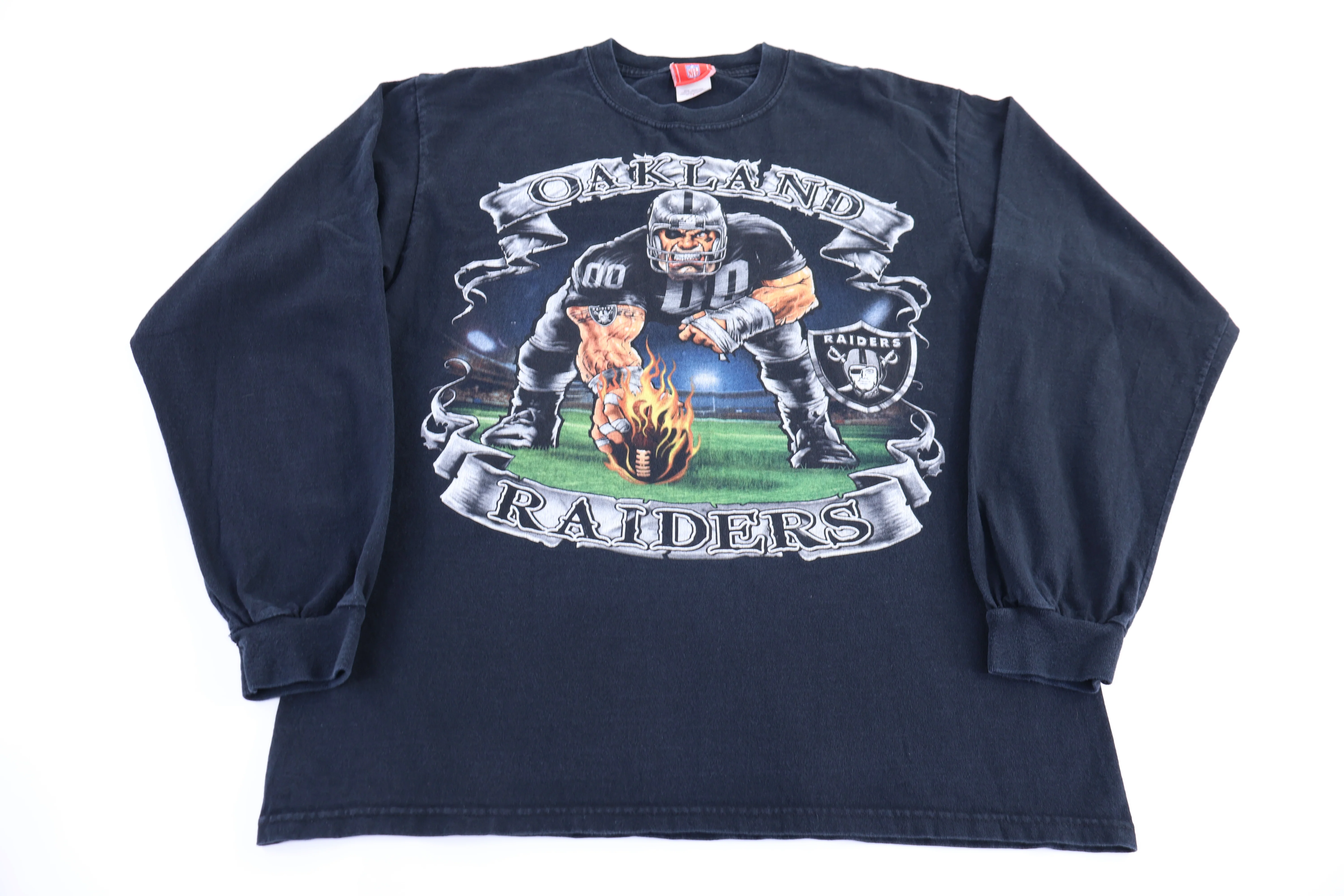 Vintage Oakland Raiders Football LS T-shirt