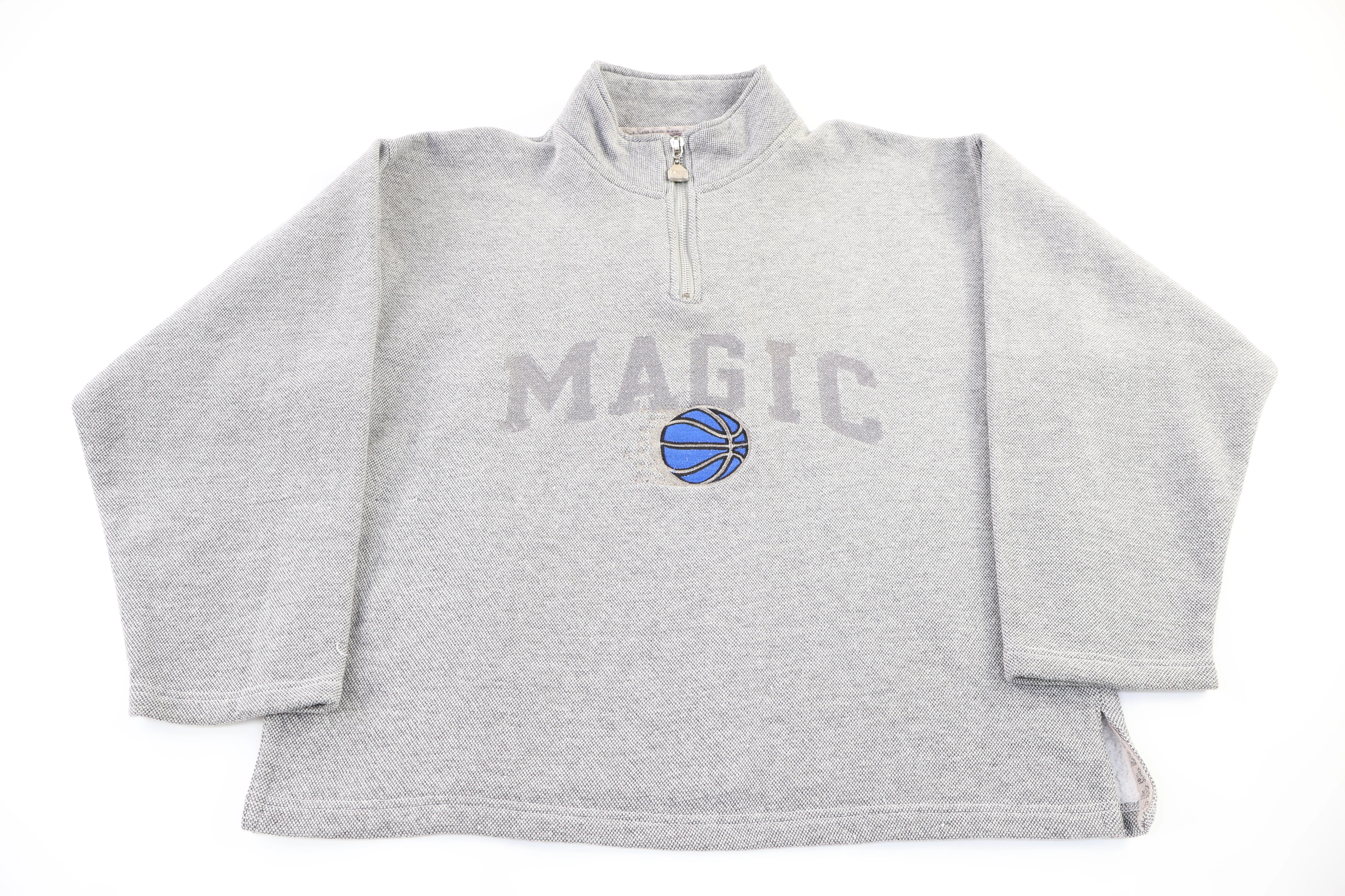 Vintage Orlando Magic Basketball Quarter Zip Sweater