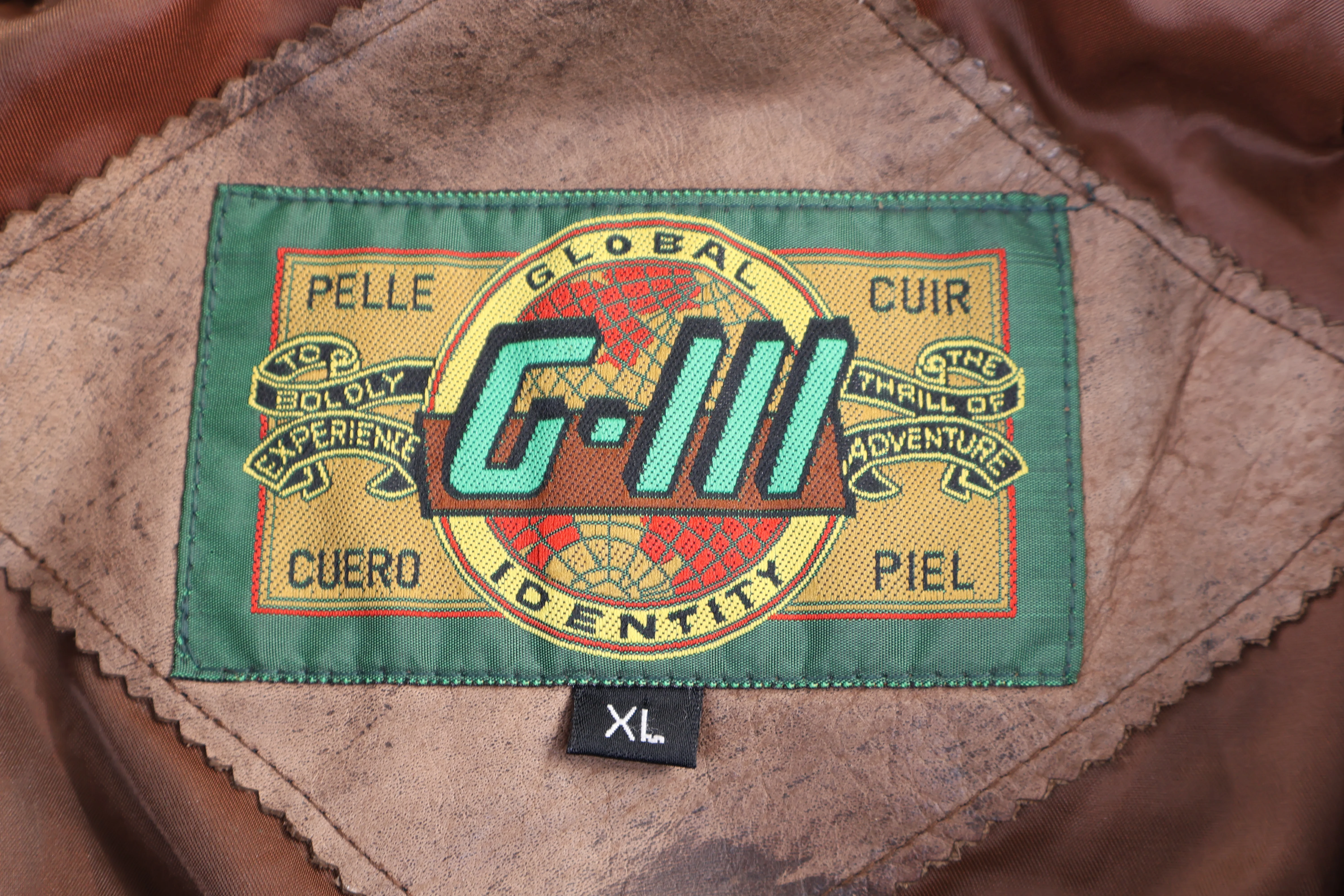 Vintage Pelle Cuir Bomber Jacket - Image 3