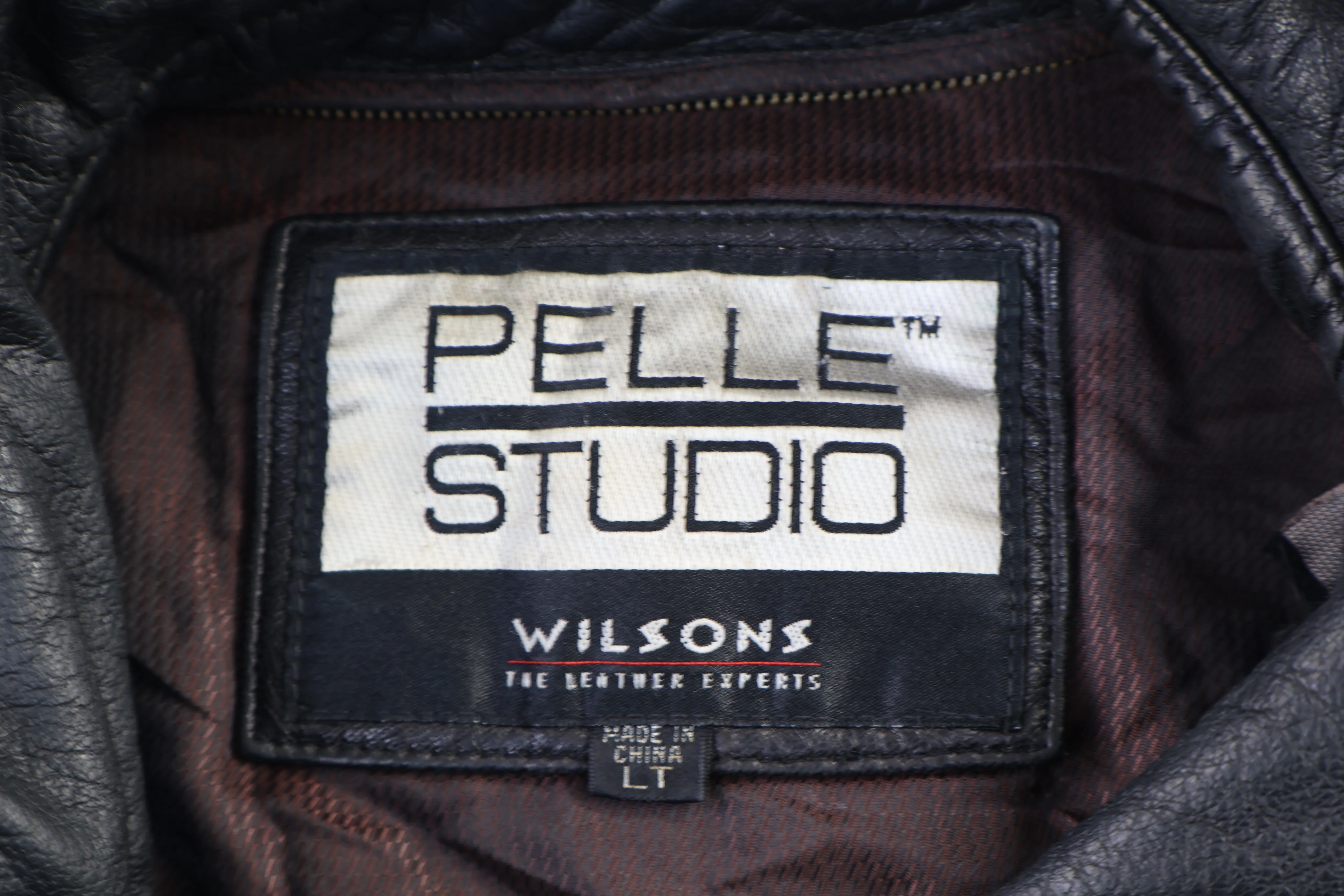 Vintage Pelle Studio Black Leather Jacket - Image 3