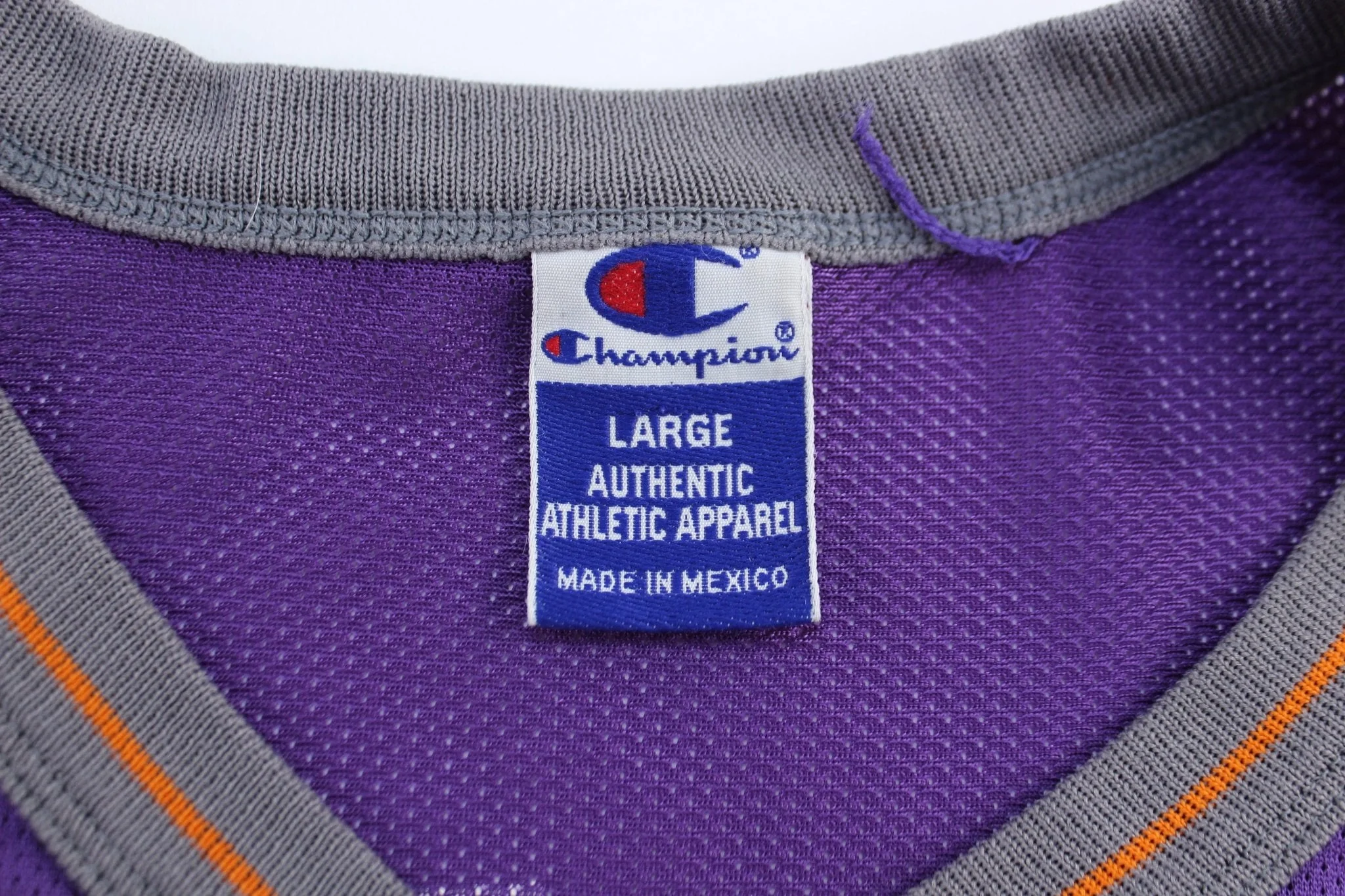 Vintage Phoenix Suns Jason Kidd #32 Champion Basketball Jersey - Image 3
