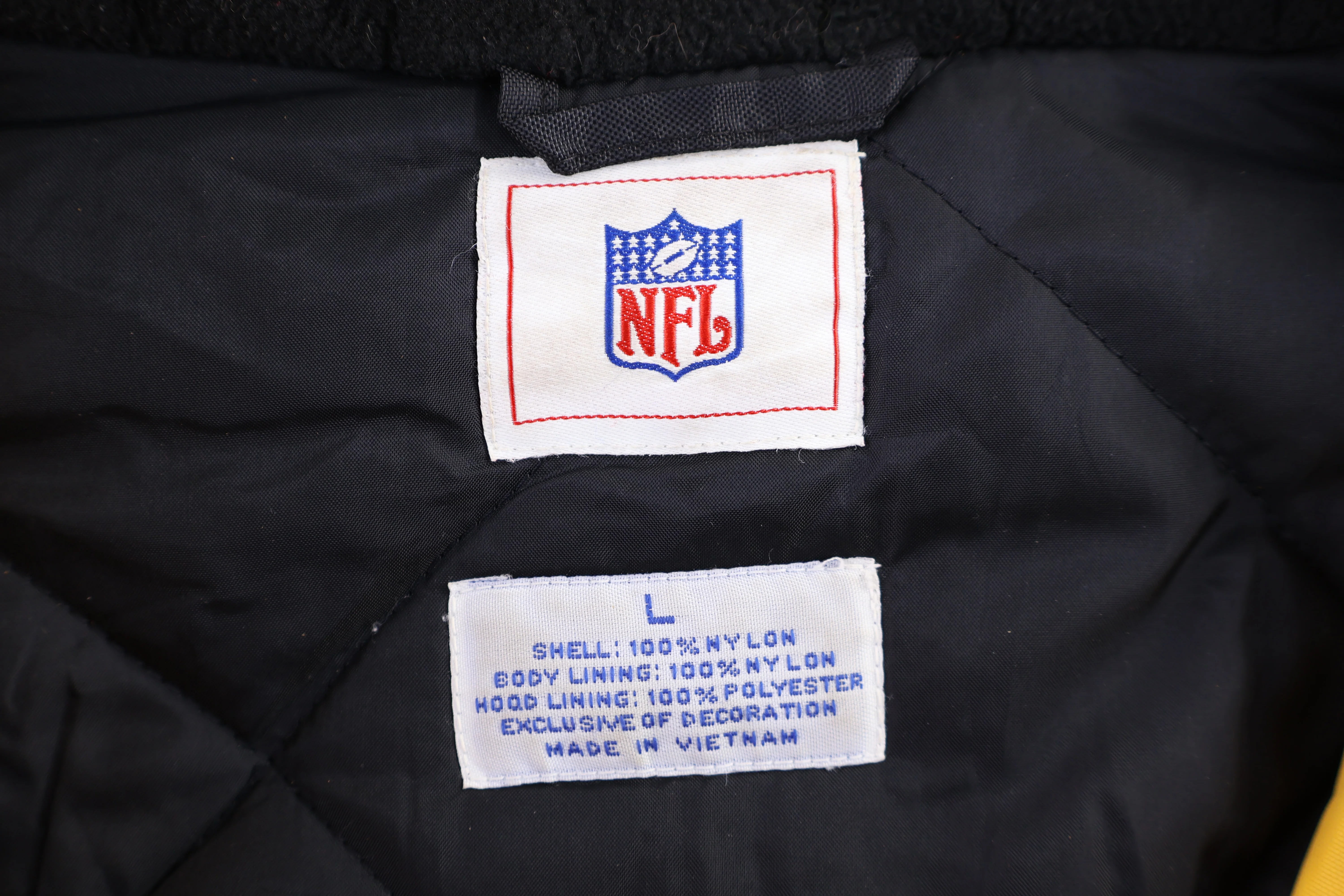 Vintage Pittsburgh Steelers Football Full Zip Jacket - Image 3