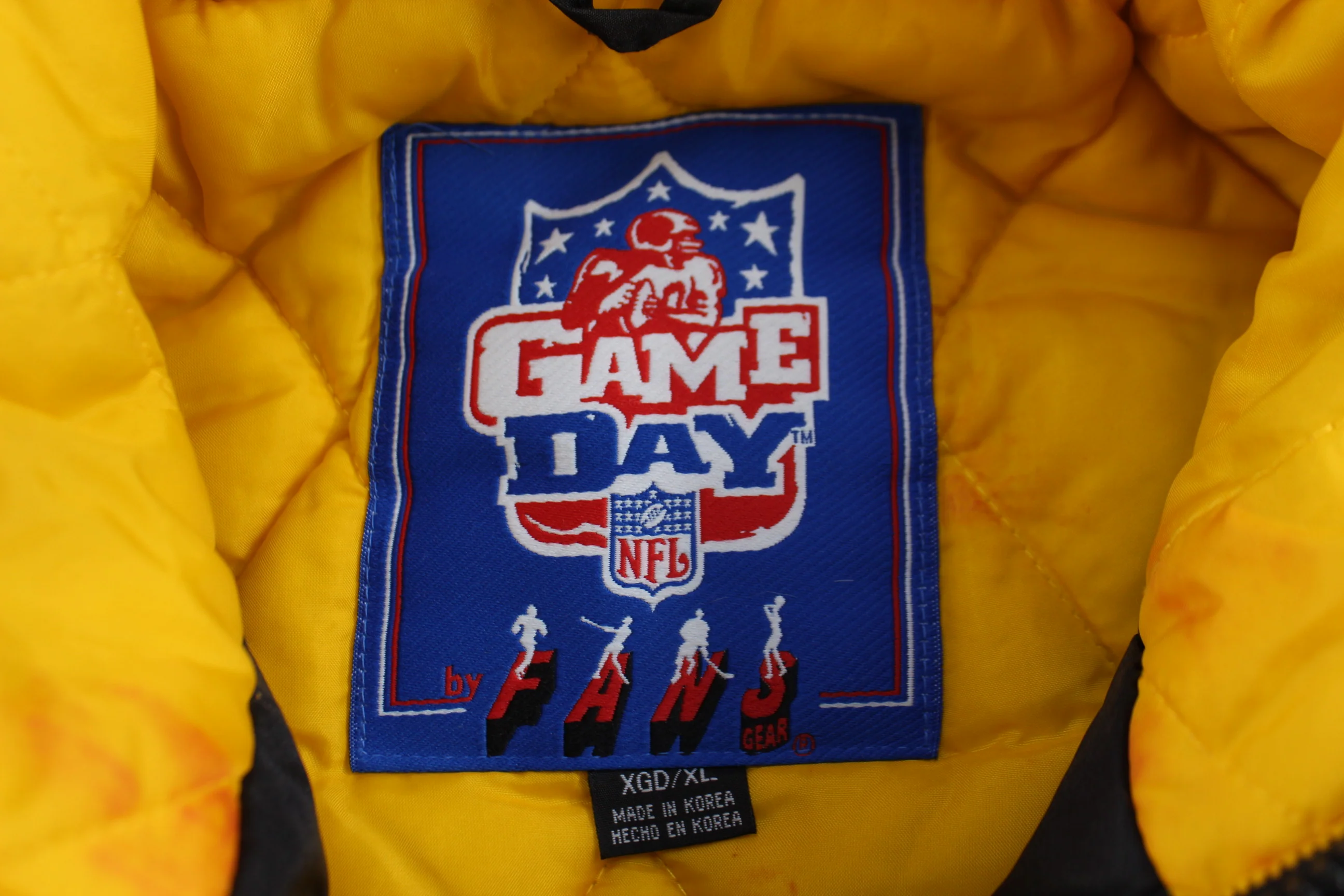 Vintage Pittsburgh Steelers Football Full Zip Jacket - Image 3