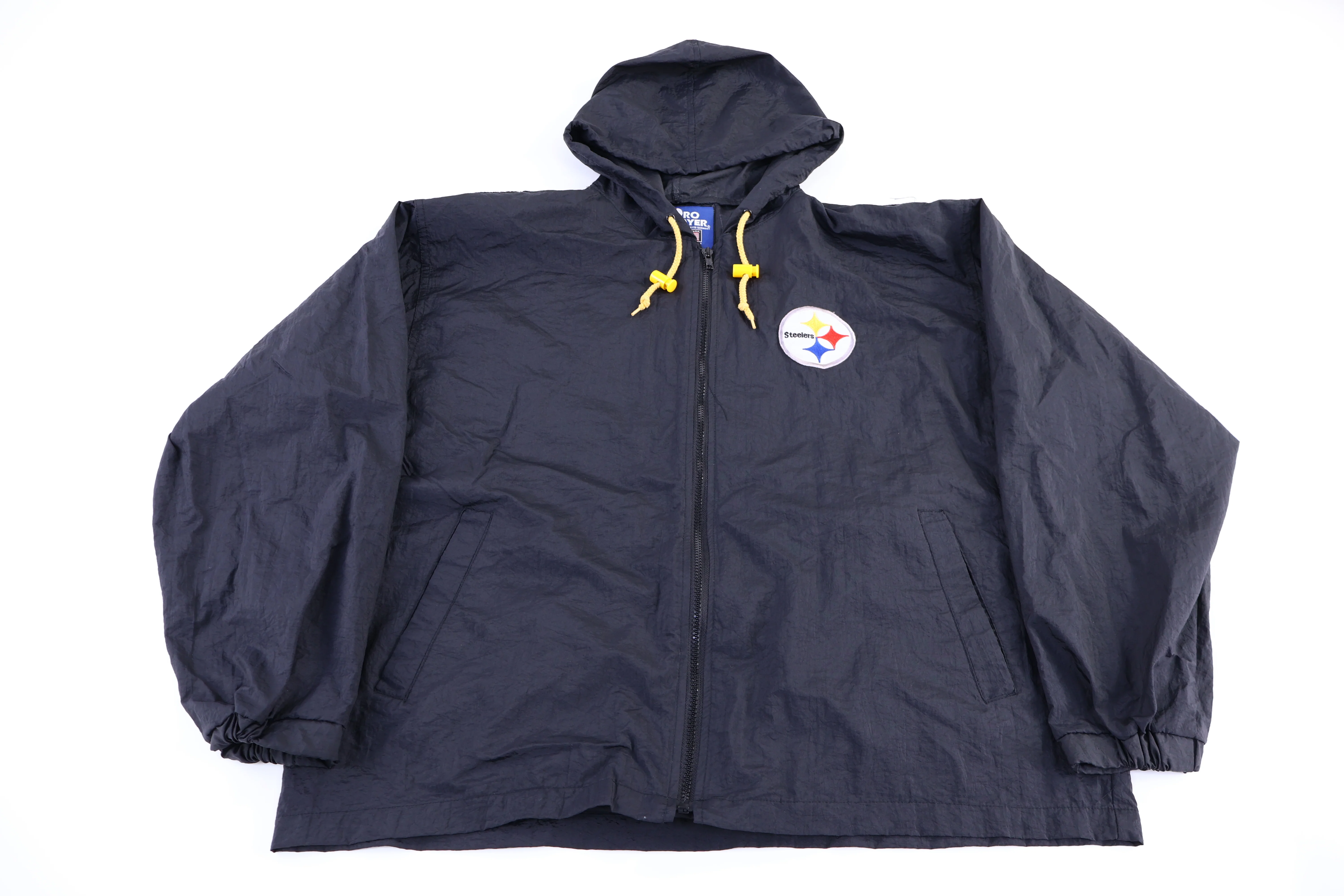 Vintage Pittsburgh Steelers Football Full Zip Windbreaker
