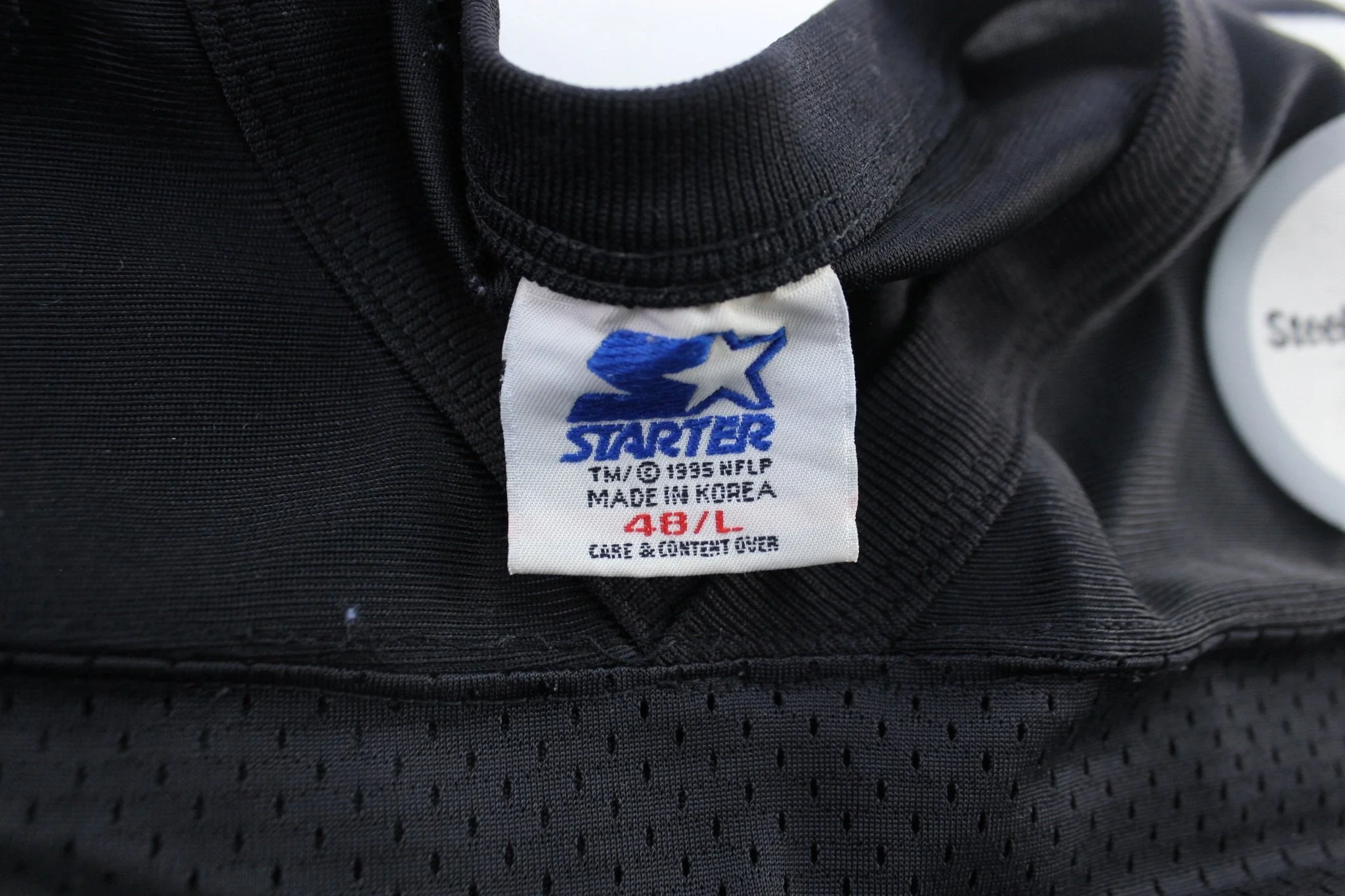 Vintage Pittsburgh Steelers Levon Kirkland Starter Jersey - Image 3