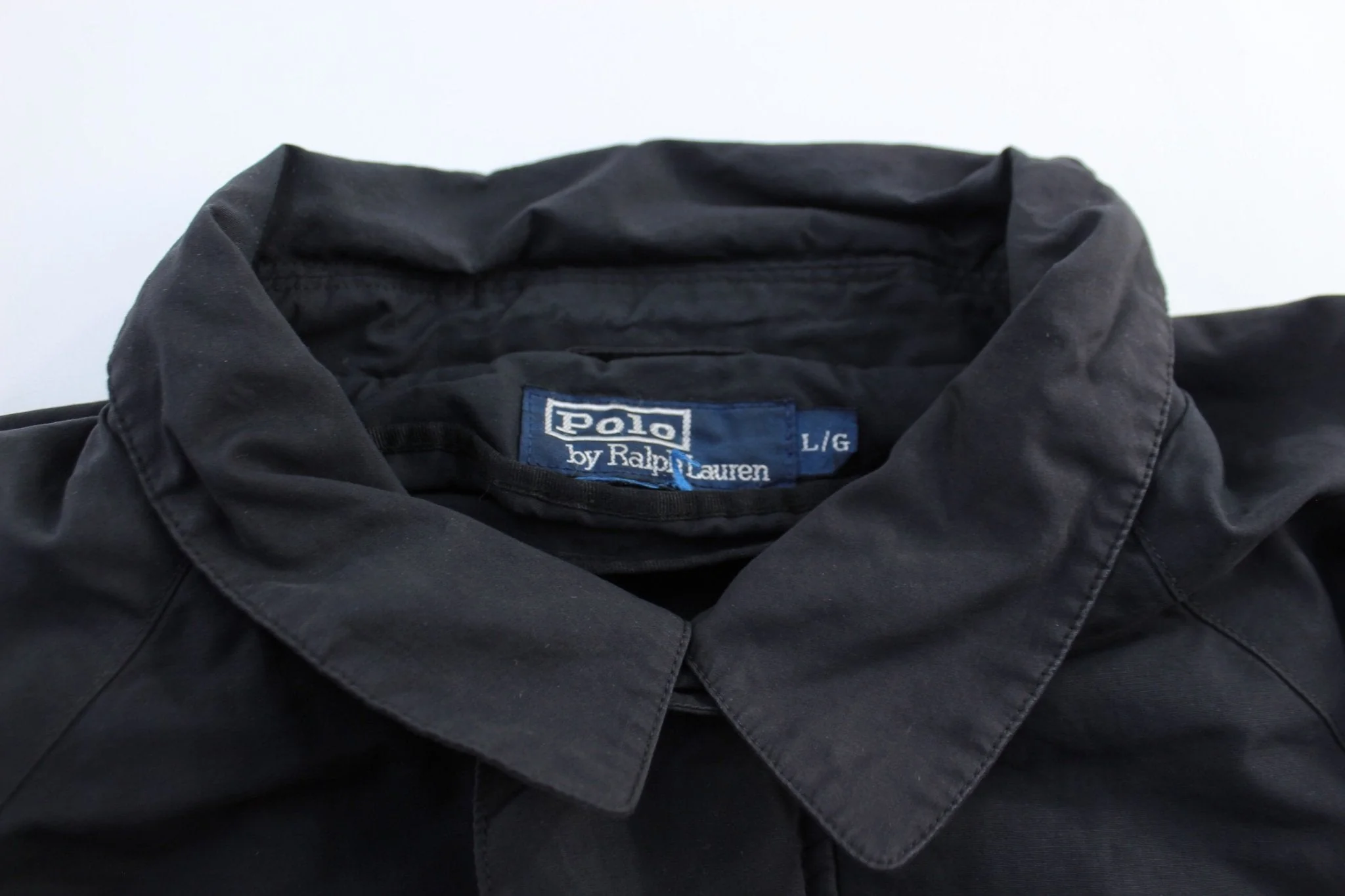 Vintage Polo by Ralph Lauren Black Zip Up Jacket - Image 3