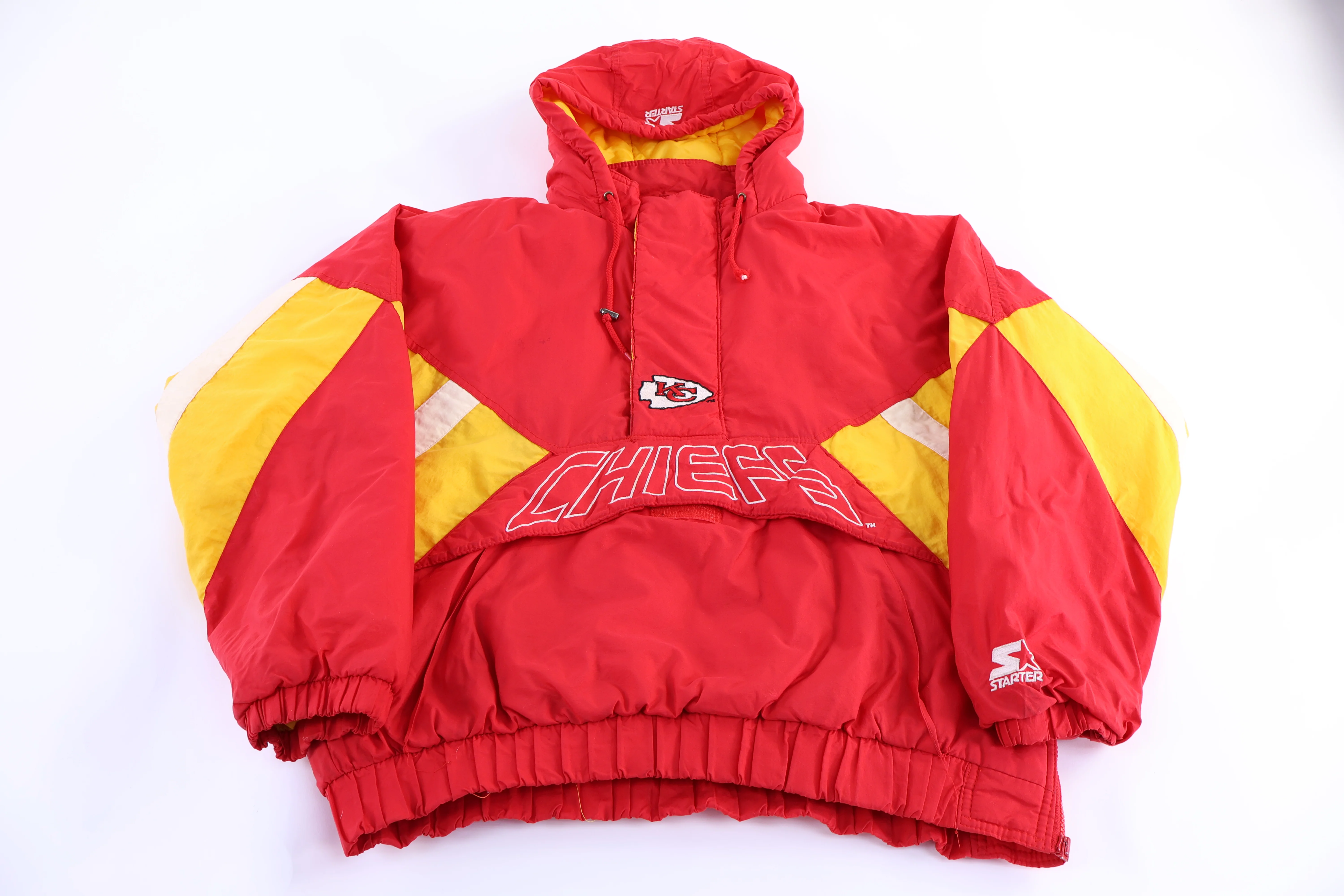 Vintage Pro Line Kansas City Chiefs Football Puffer Jacket