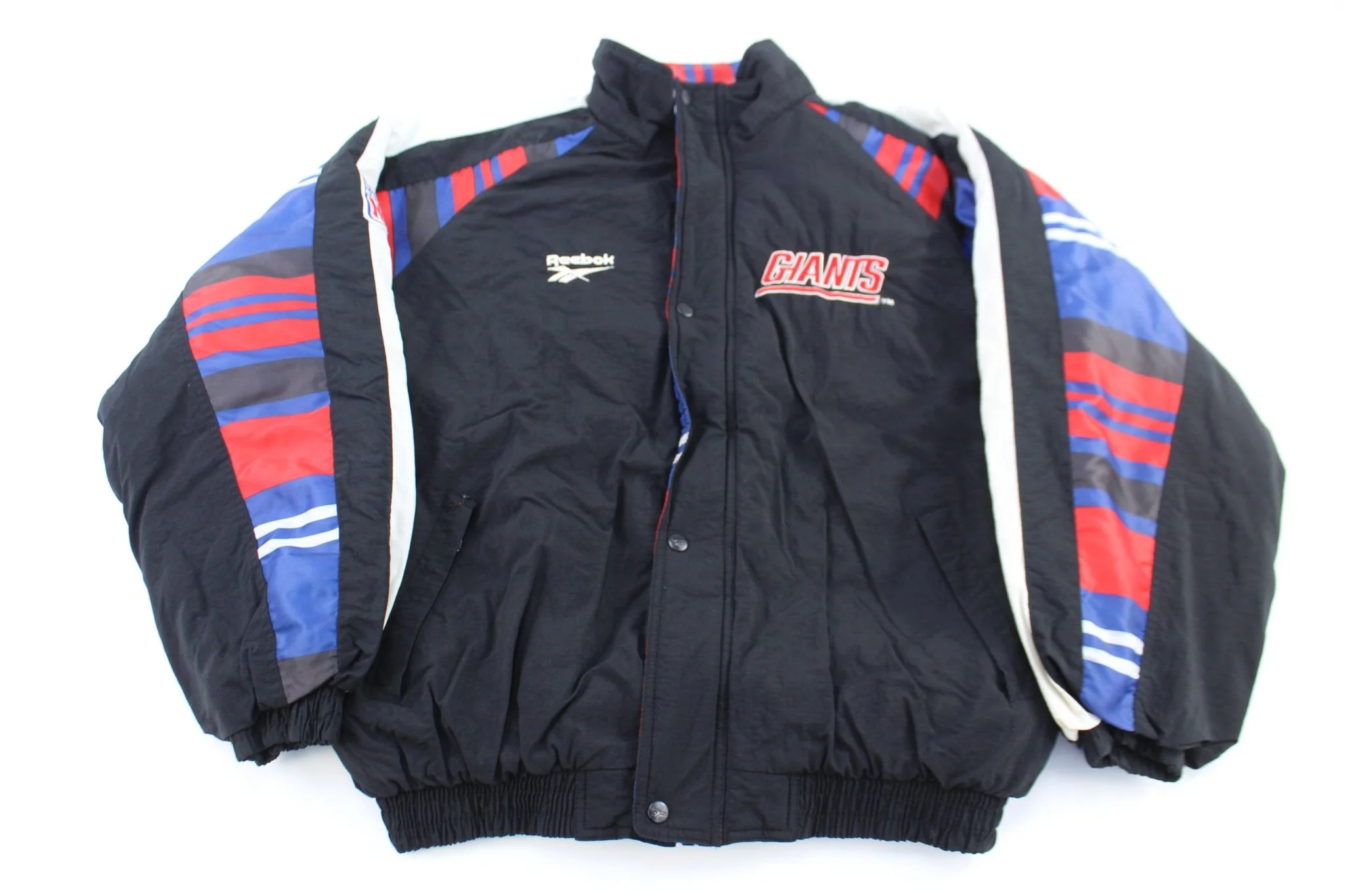 Vintage Pro Line New York Giants Football Puffer Jacket