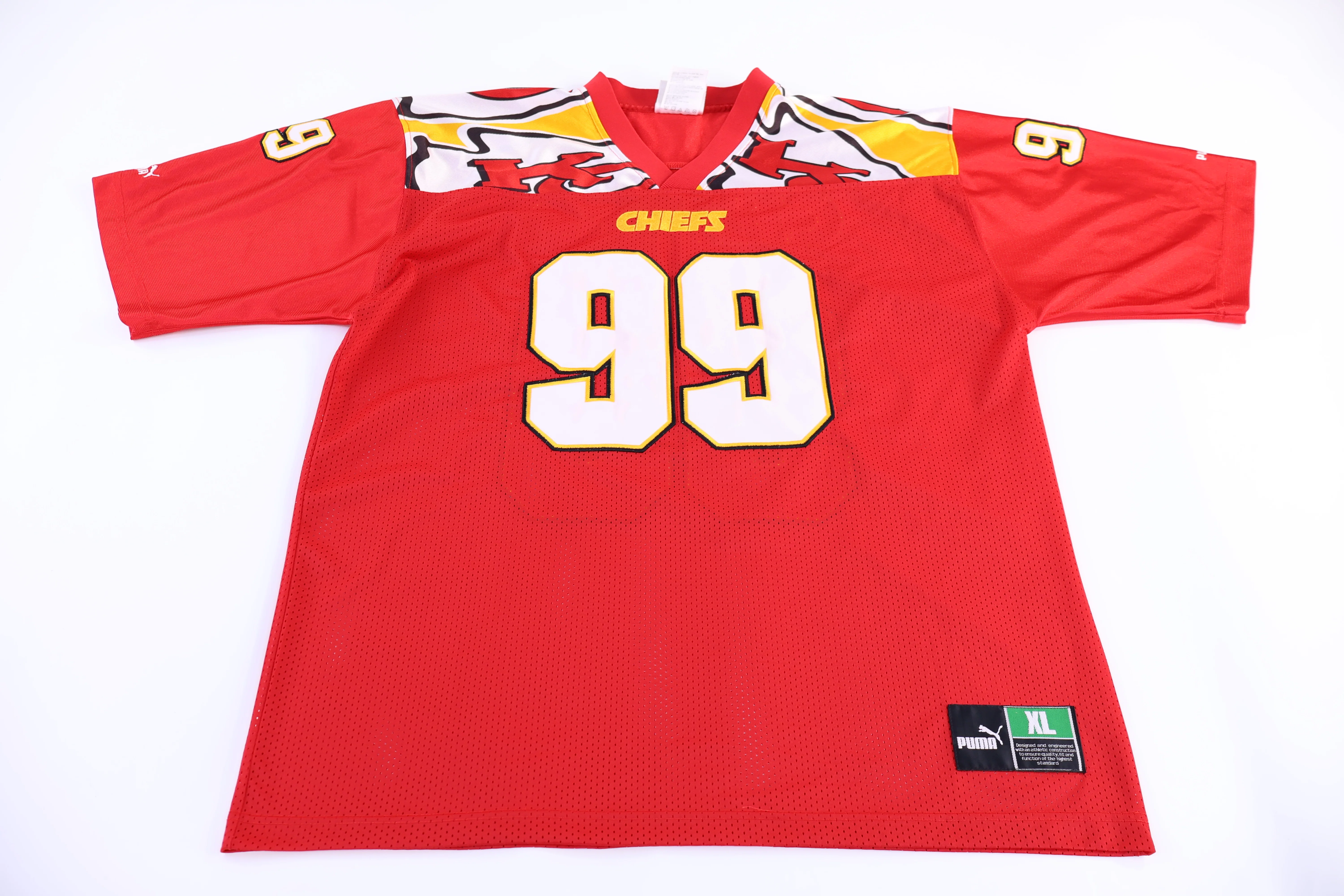 Vintage Puma Kansas City Chiefs Football Jersey