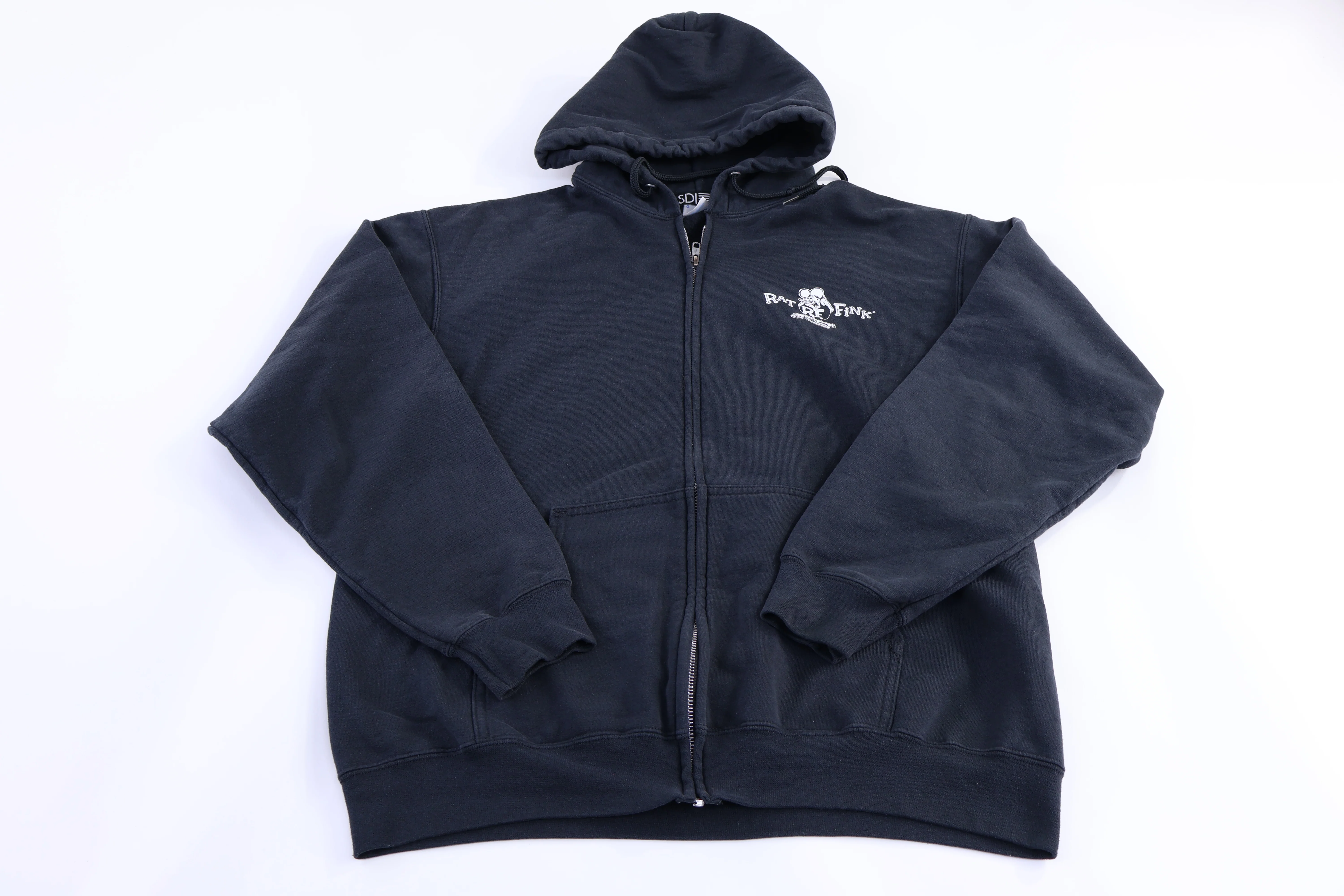 Vintage Rat Fink Full Zip Hoodie