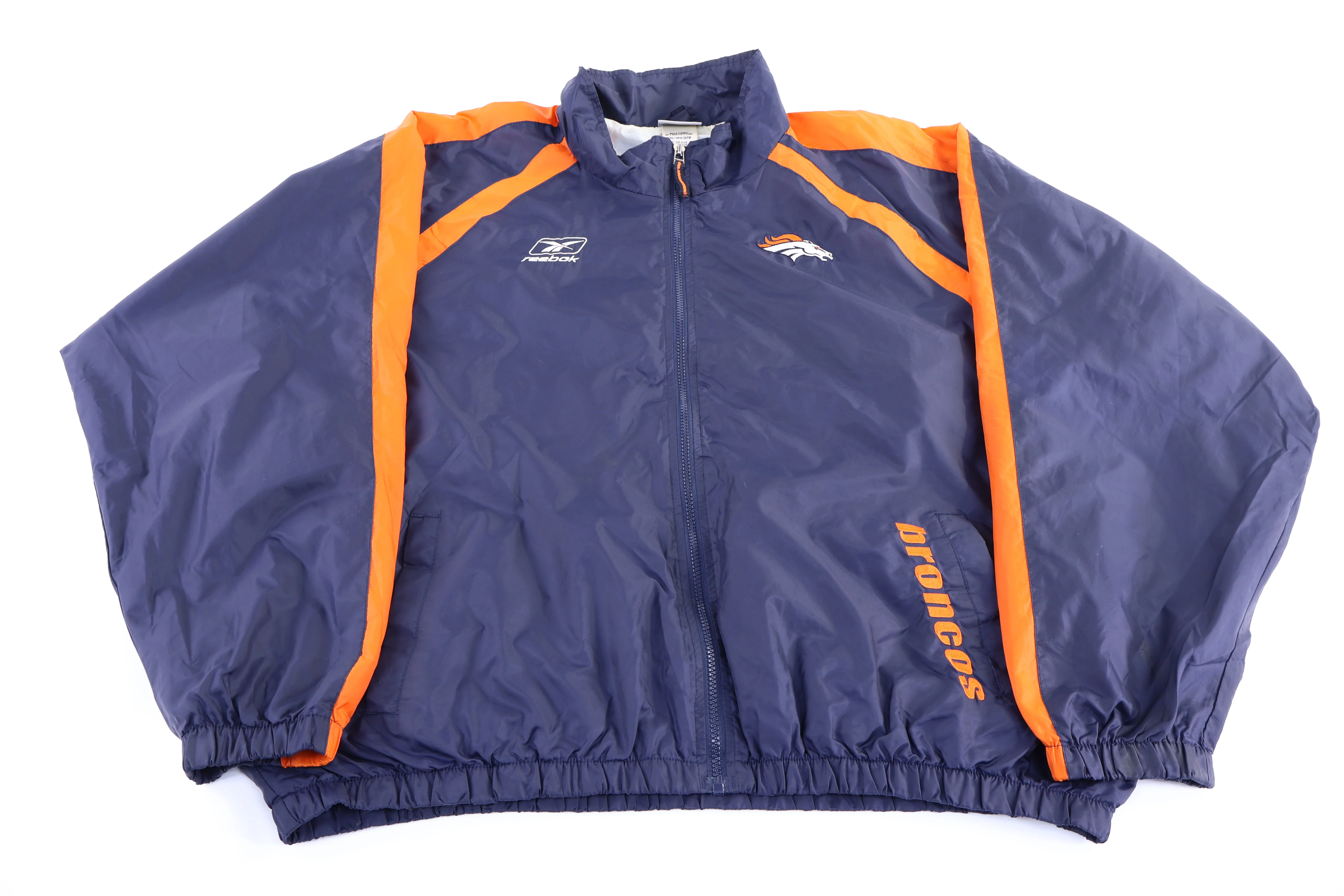 Vintage Reebok Denver Broncos Full Zip Jacket