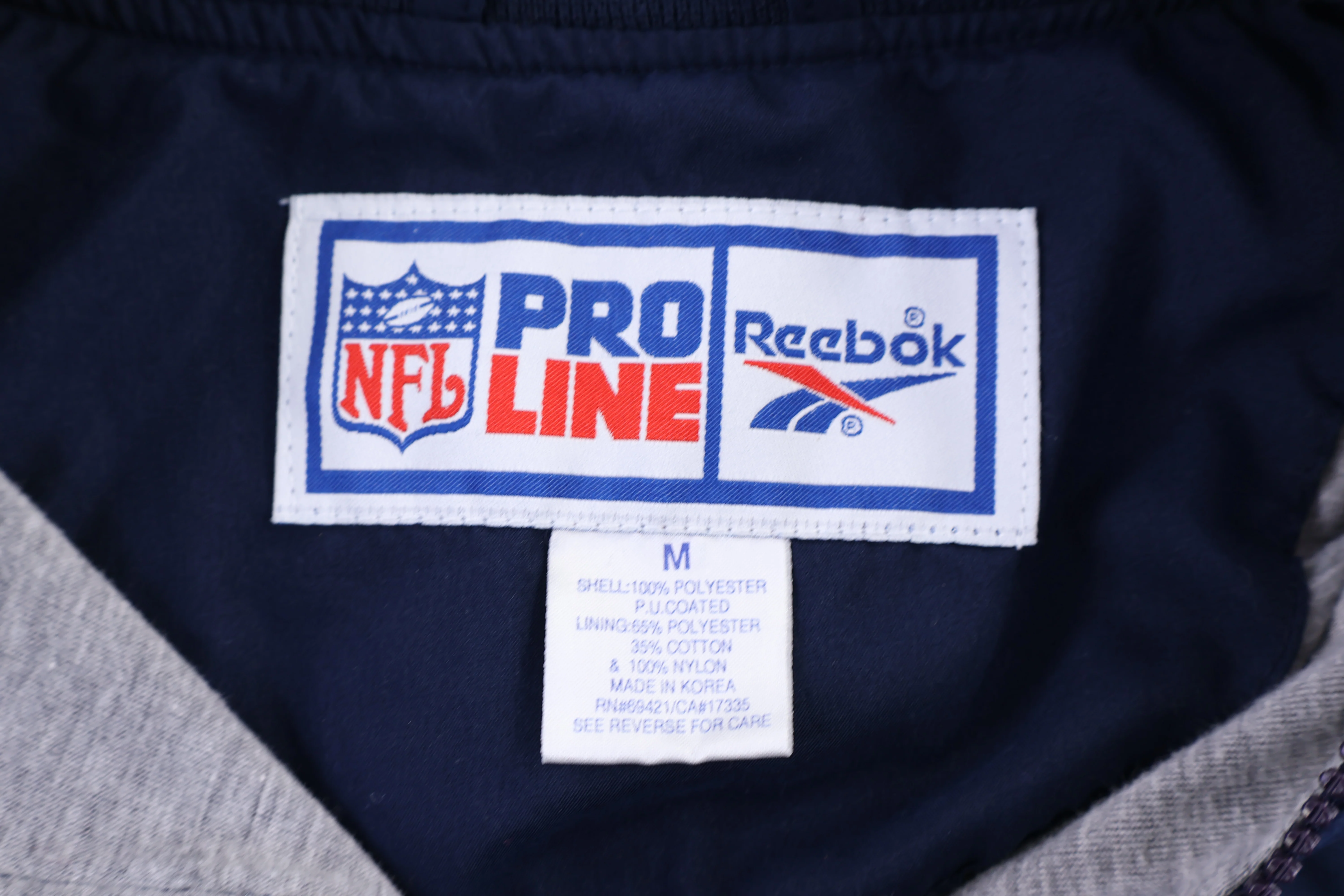 Vintage Reebok Denver Broncos Pullover Windbreaker - Image 3