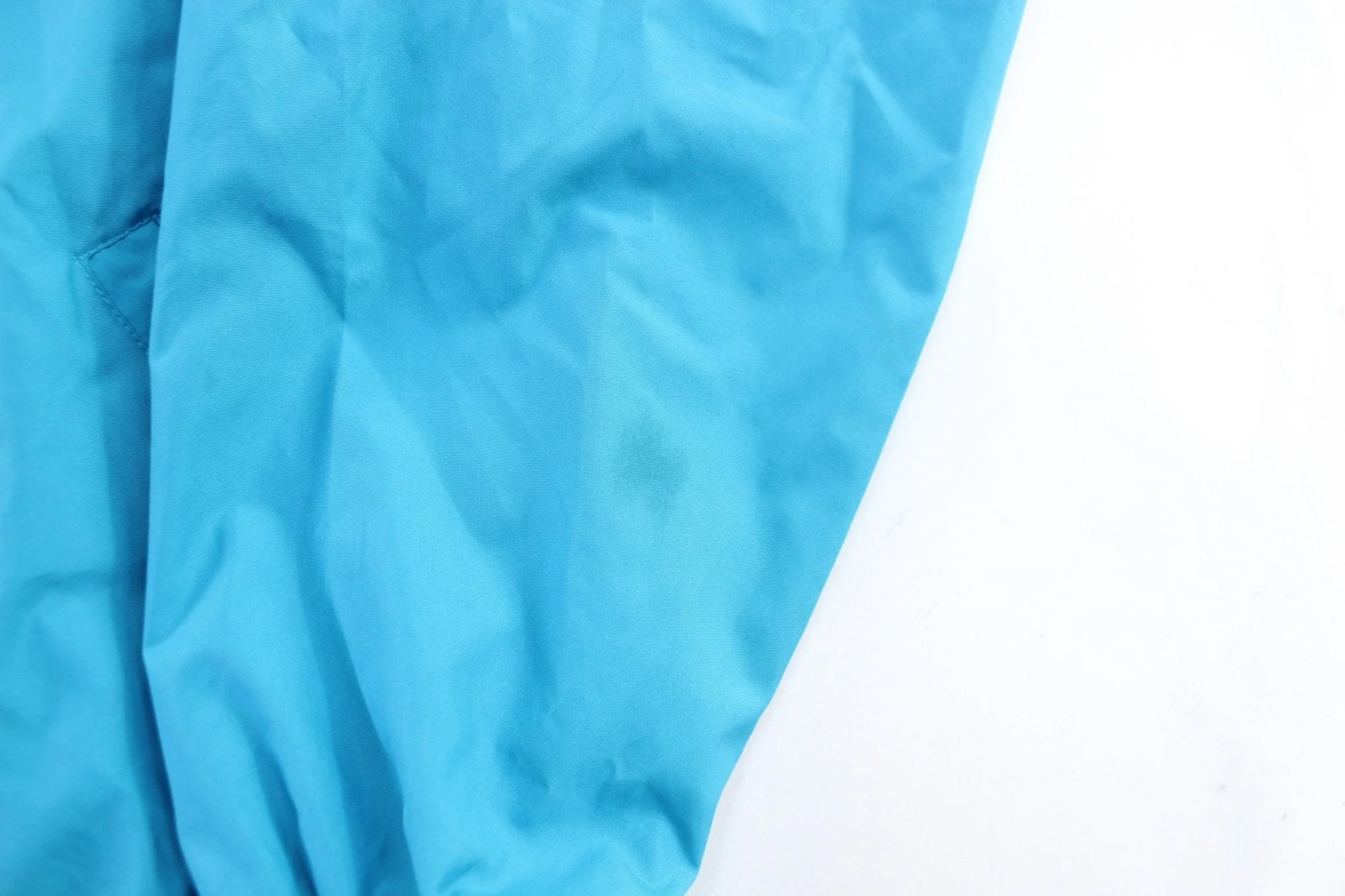 Vintage Reebok Embroidered Logo Aqua Zip Up Jacket - Image 3