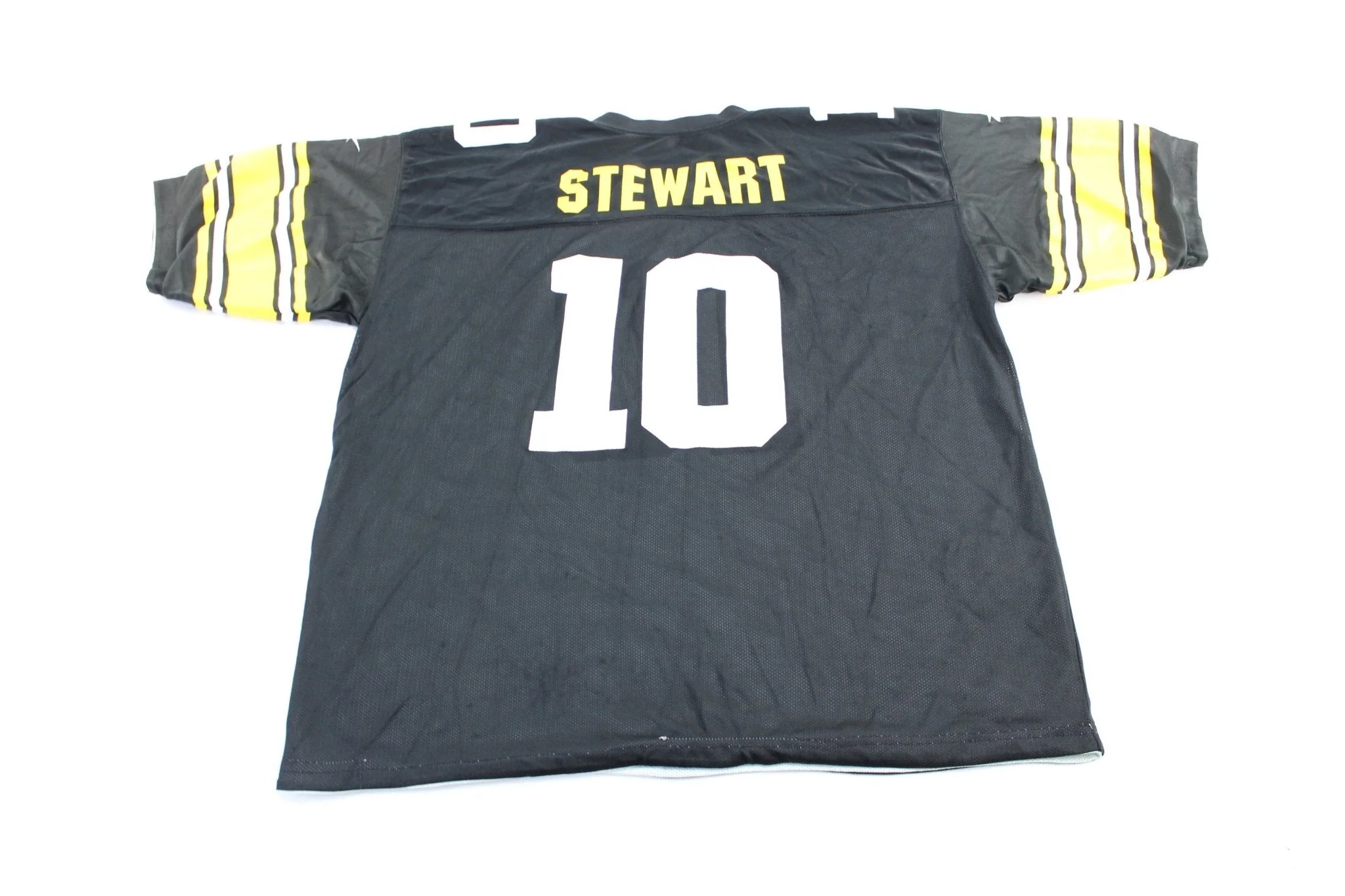 Vintage Reebok Logo Pittsburgh Steelers Kordell Stewart Reversible Jersey - Image 2