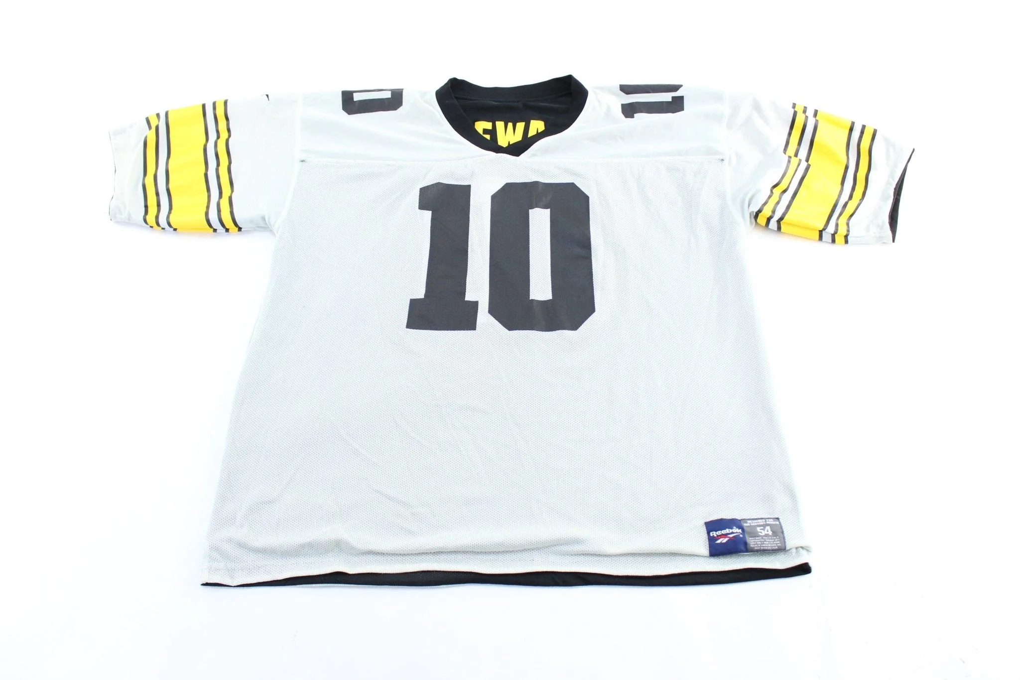 Vintage Reebok Logo Pittsburgh Steelers Kordell Stewart Reversible Jersey - Image 3
