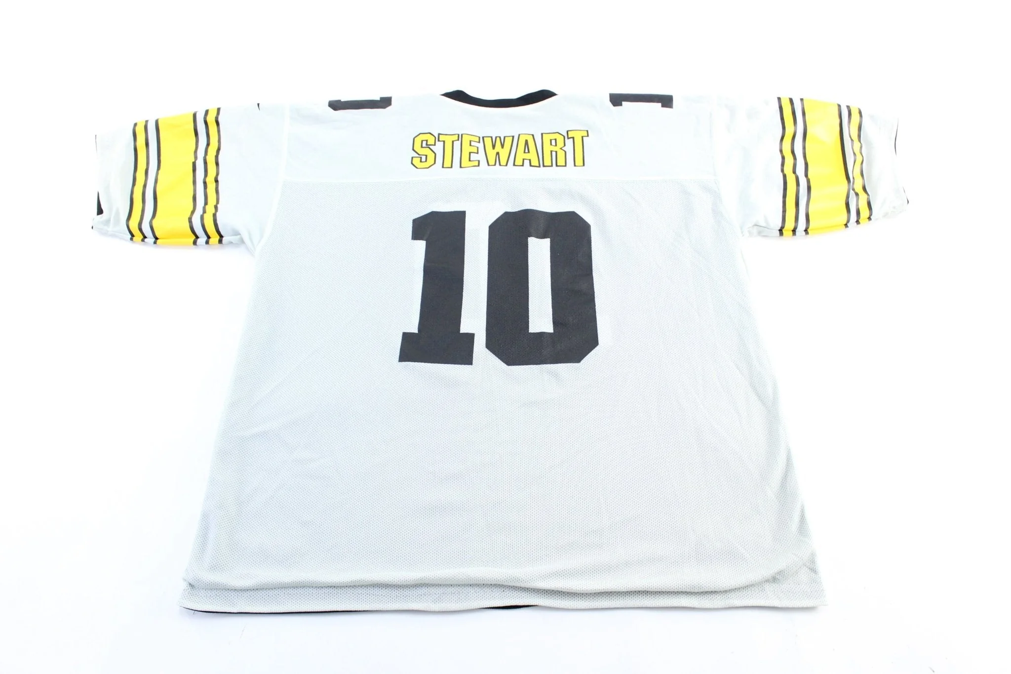 Vintage Reebok Logo Pittsburgh Steelers Kordell Stewart Reversible Jersey - Image 4