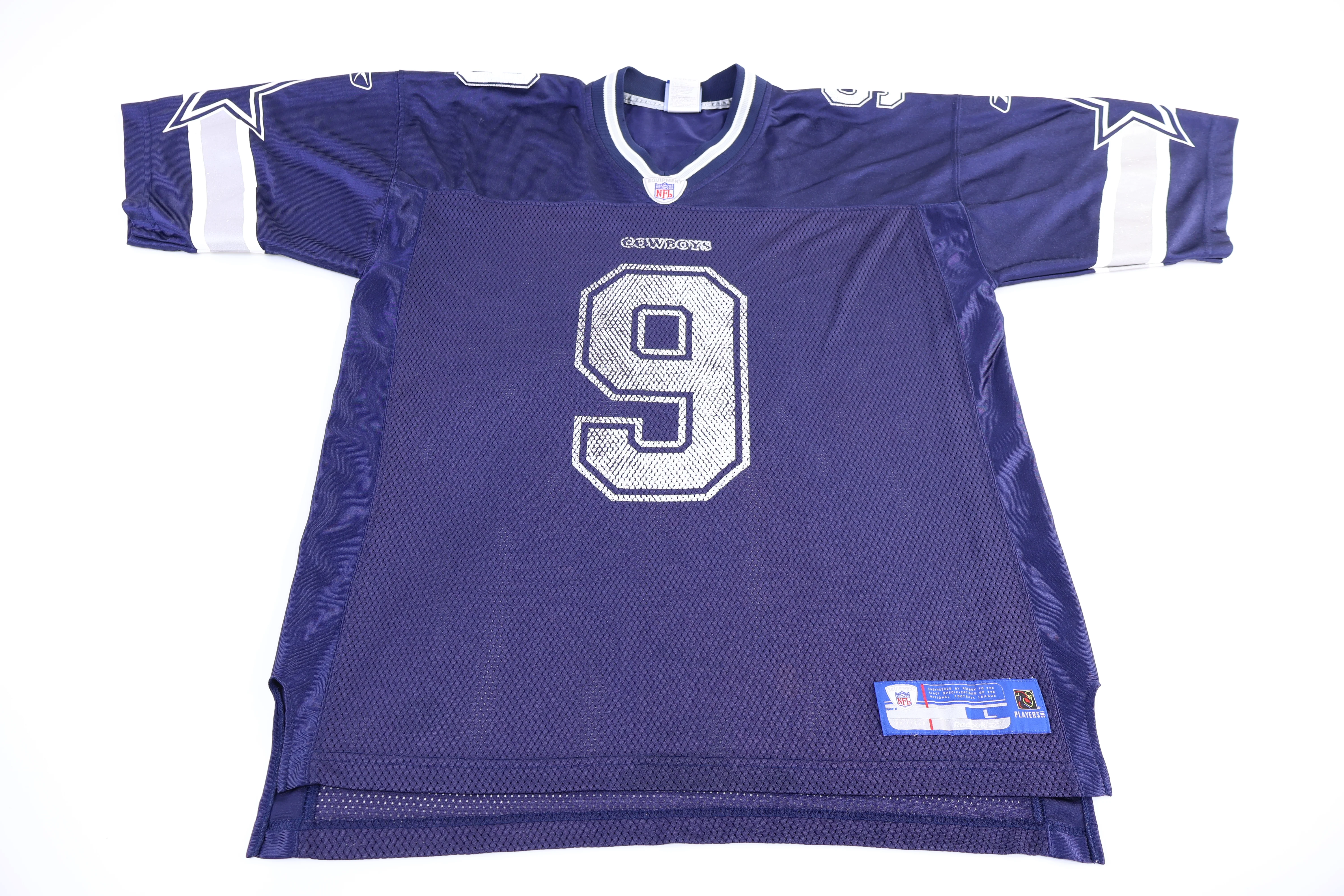 Vintage Reebok Tony Romo Dallas Cowboys Football Jersey