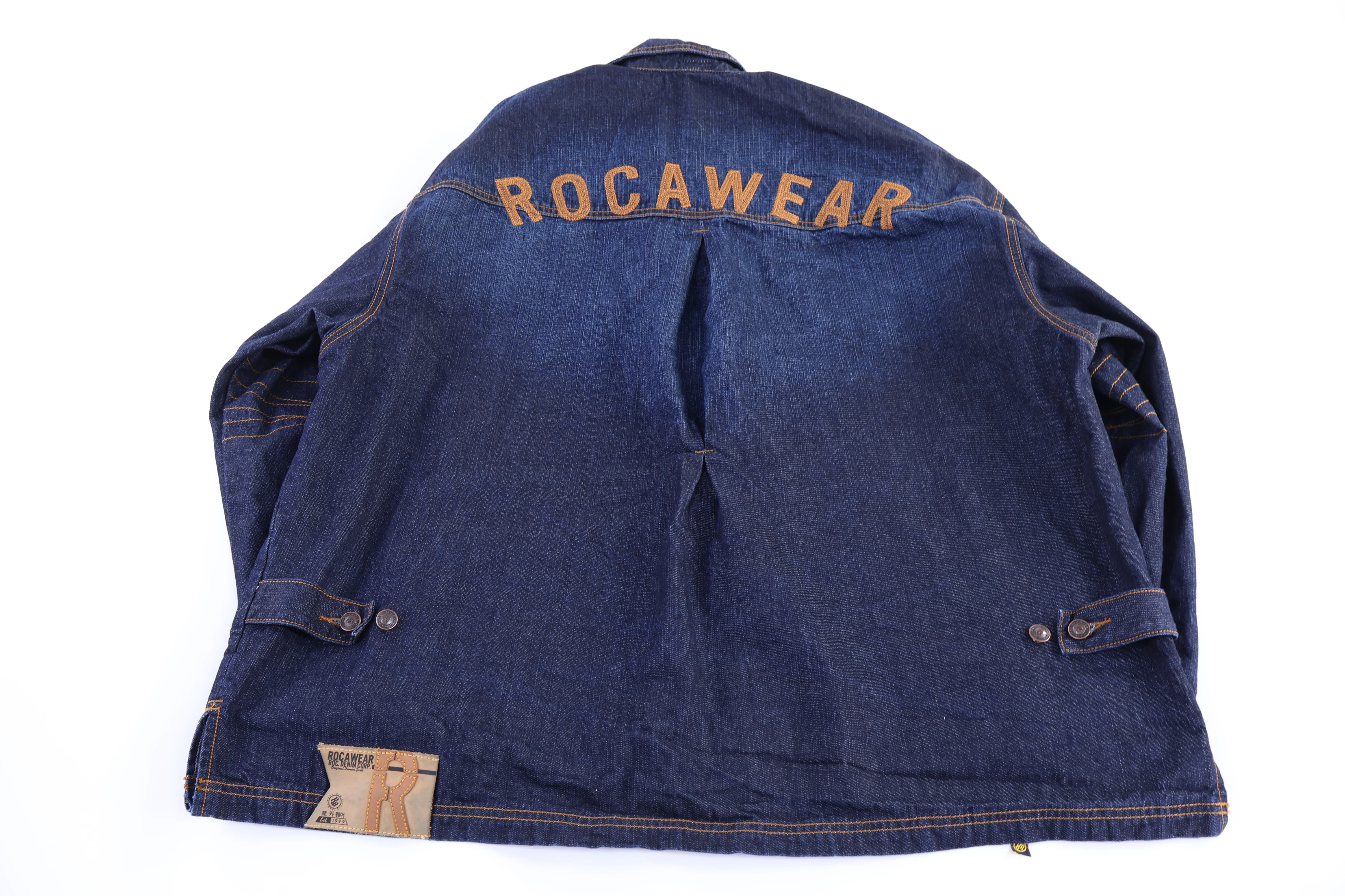 Vintage Rocawear Dark Wash Denim Jacket - Image 2
