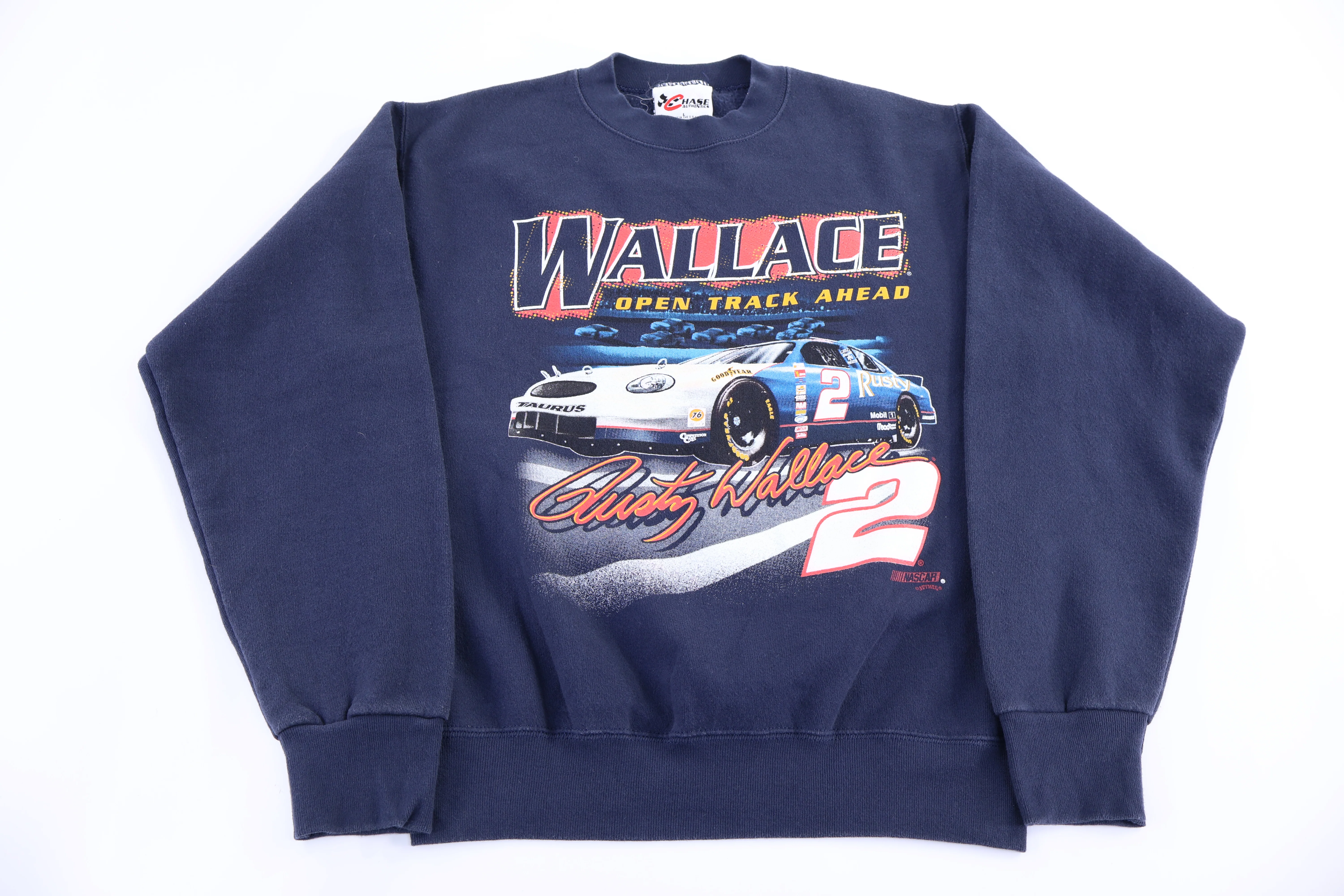 Vintage Rusty Wallace Racing Graphic Sweatshirt