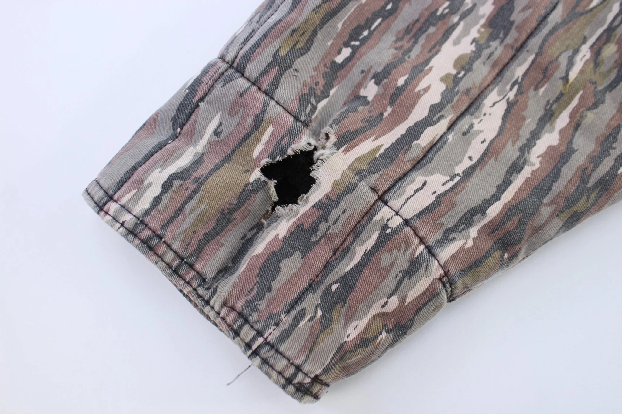 Vintage Saftbak Realtree Camo Zip Up Jacket - Image 4