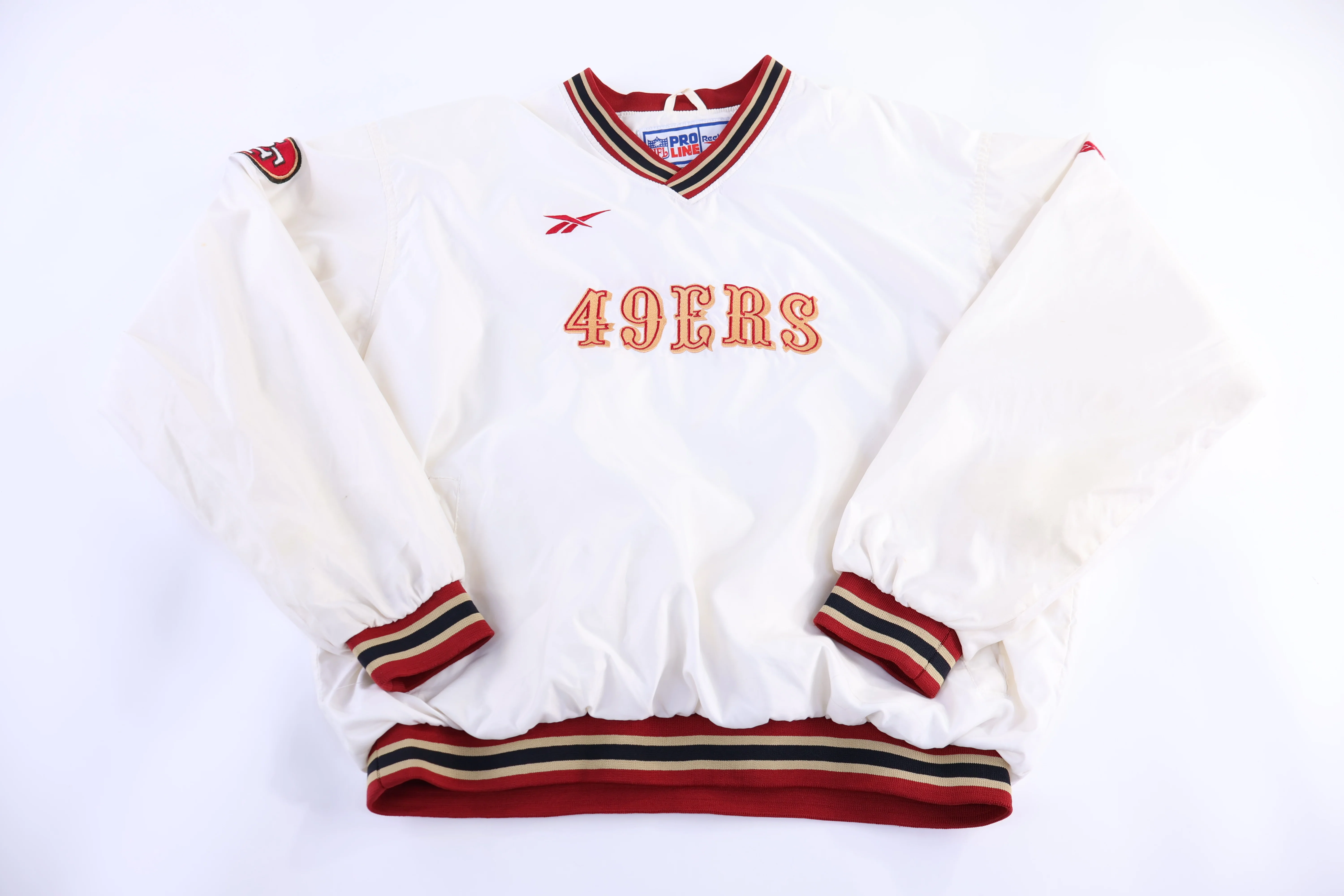 Vintage San Francisco 49ers Football Pullover Windbreaker