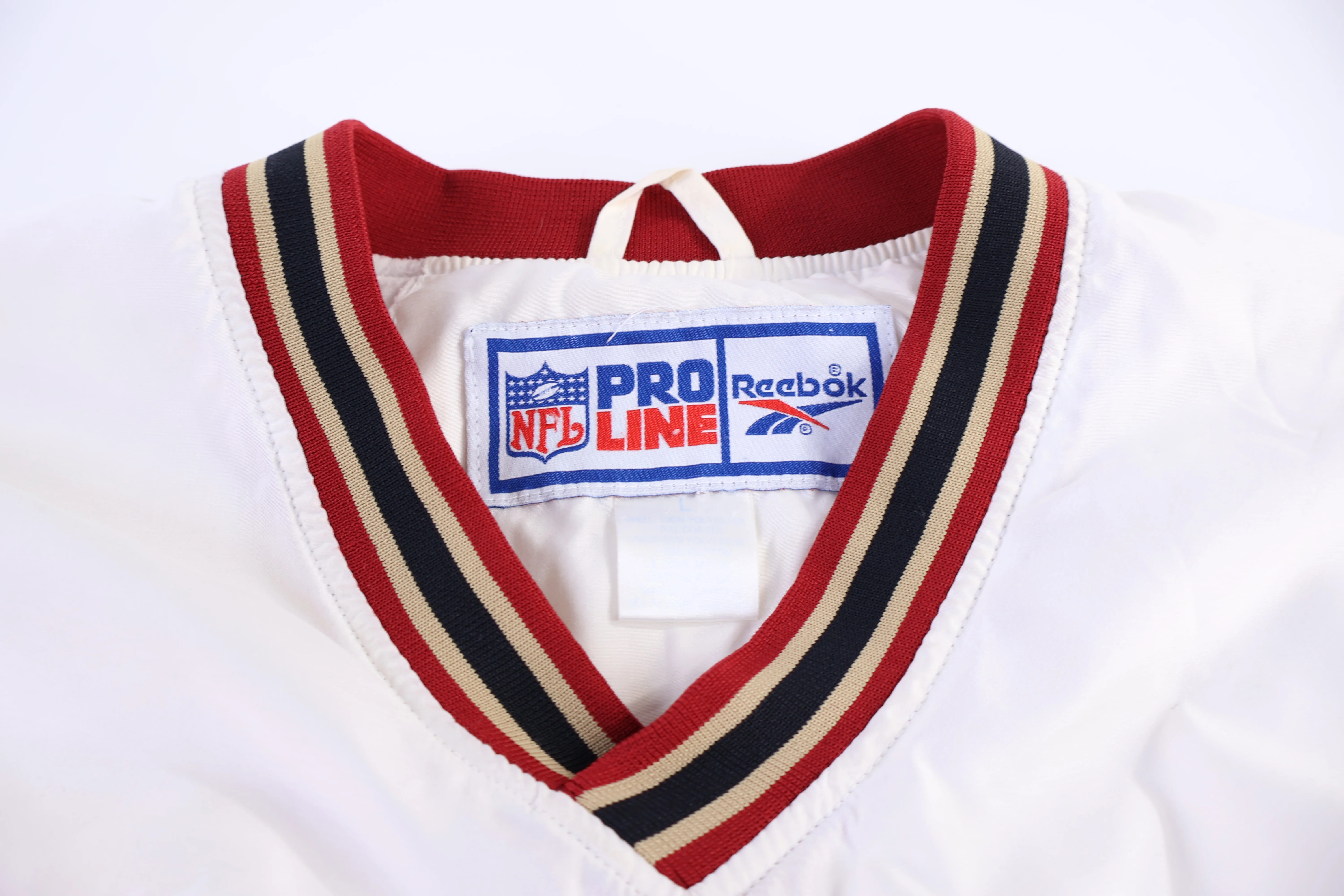 Vintage San Francisco 49ers Football Pullover Windbreaker - Image 4
