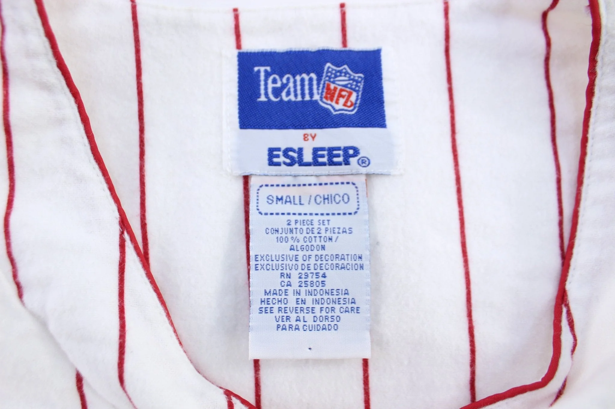Vintage San Francisco Football LS Sleep T-shirt - Image 3