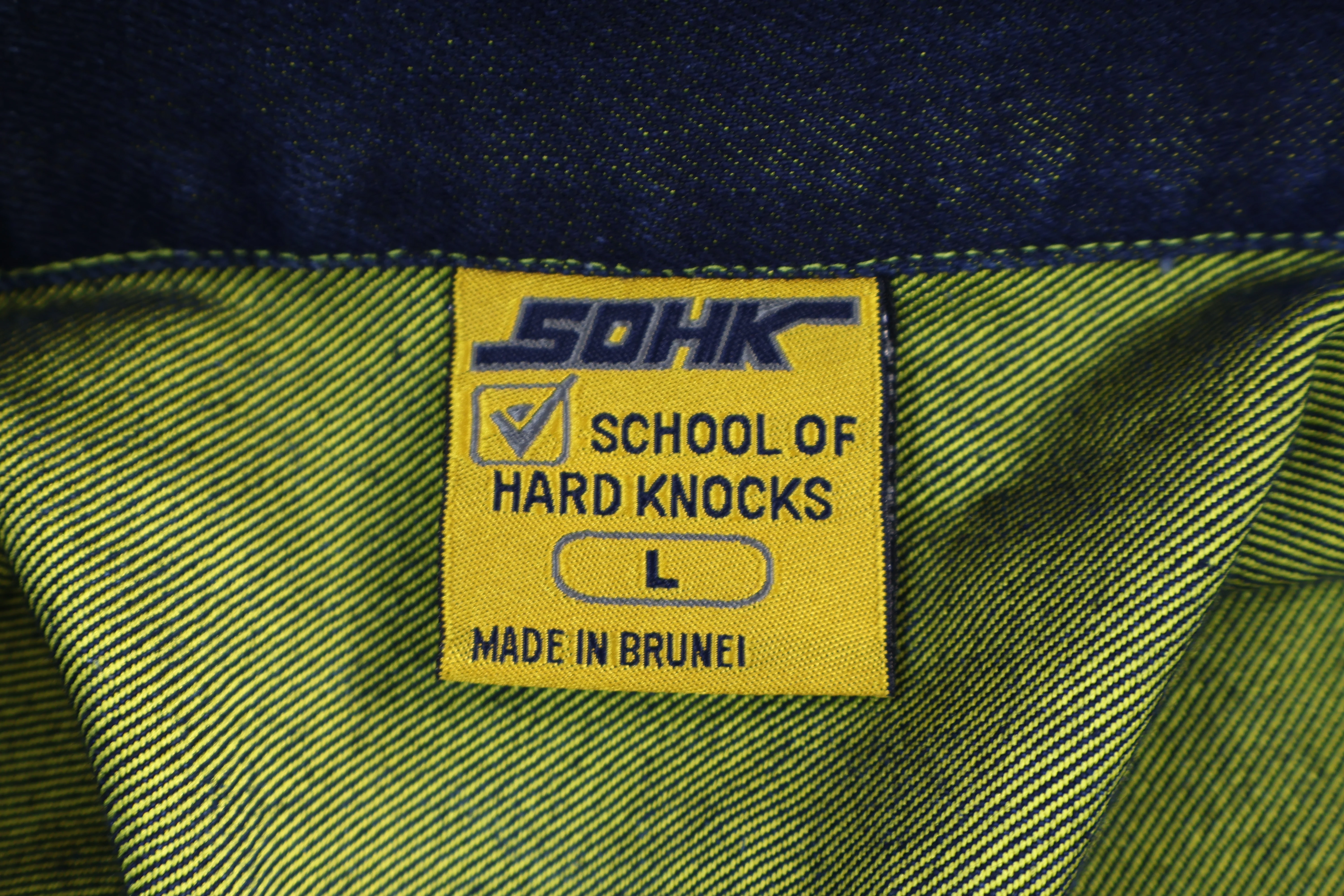 Vintage School of Hard Knocks Denim Jacket - Image 3