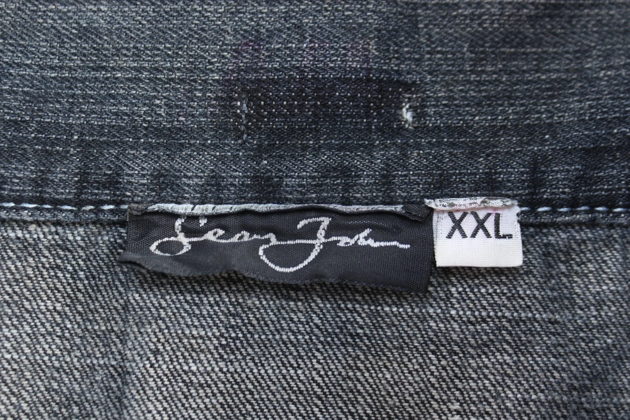 Vintage Sean John Dark Washed Denim Jacket - Image 4