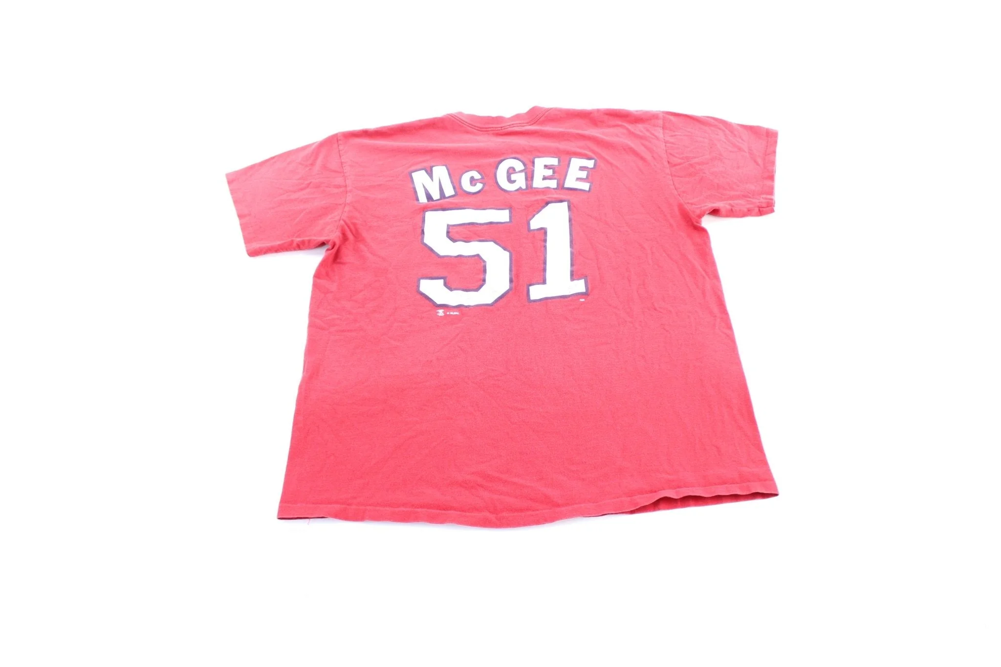 Vintage St. Louis Cardinals William McGee Jersey T-Shirt - Image 2