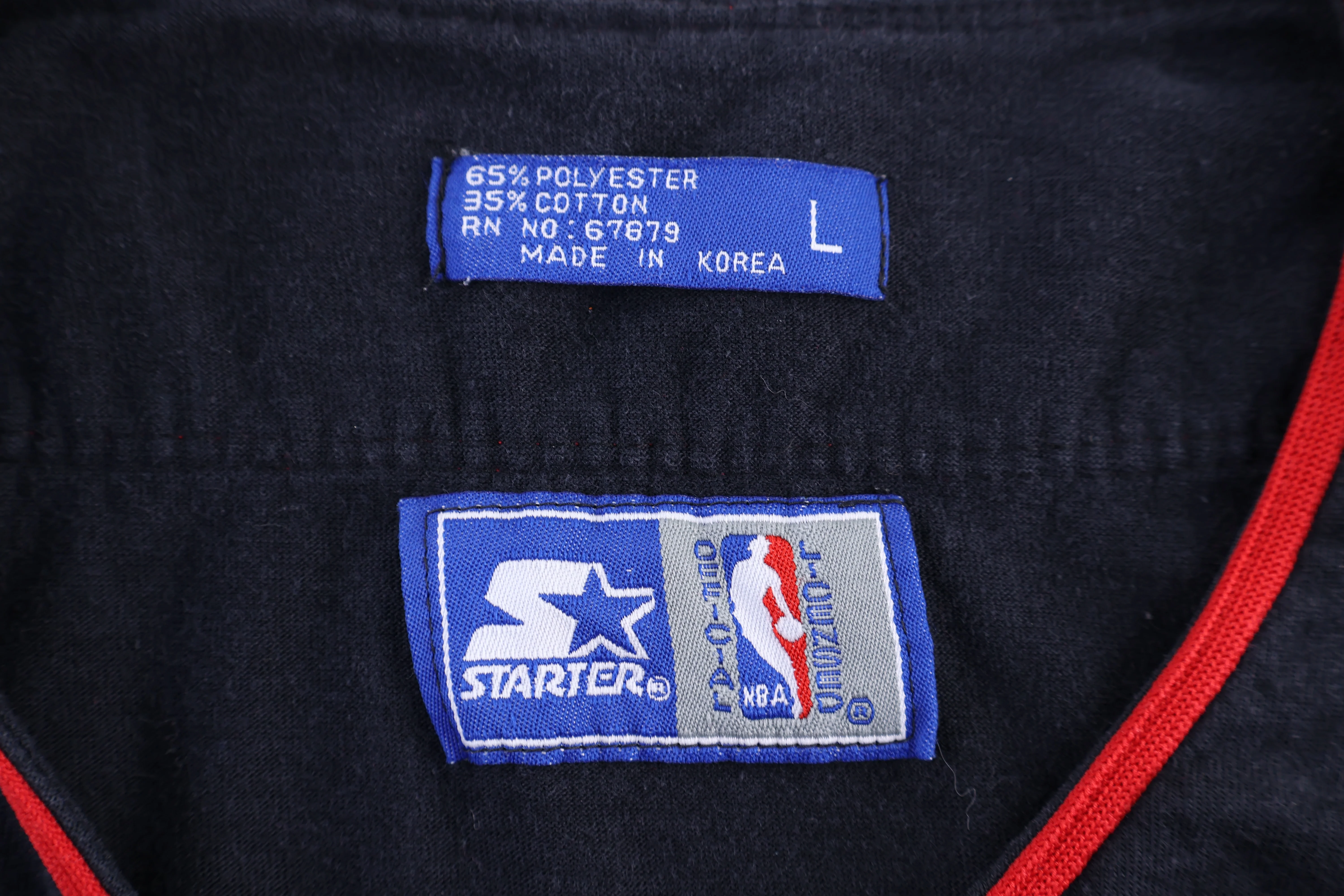 Vintage Starter Chicago Bulls Basketball Jersey - Image 3