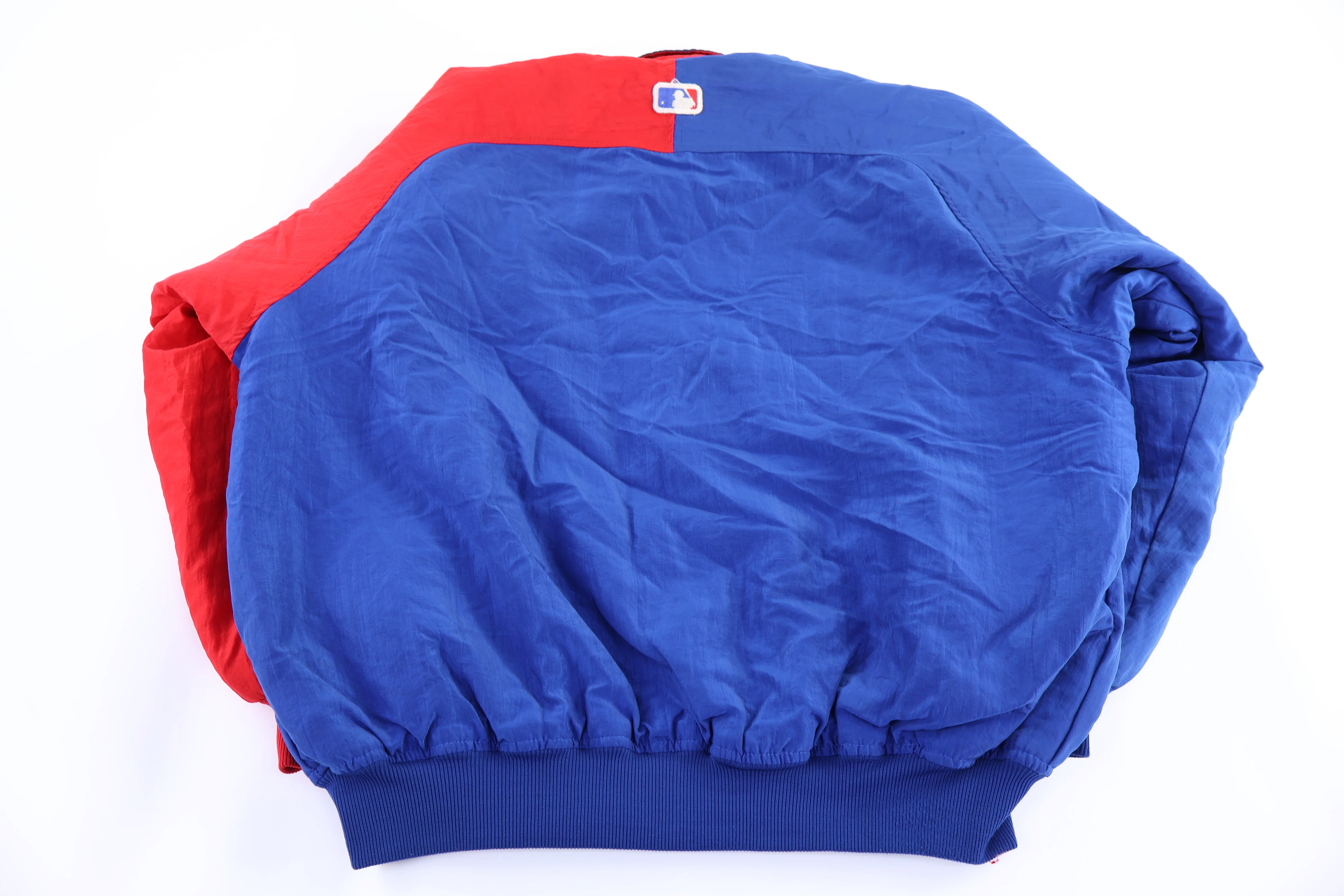 Vintage Starter Chicago Cubs Baseball Full Snap Jacket - Image 3