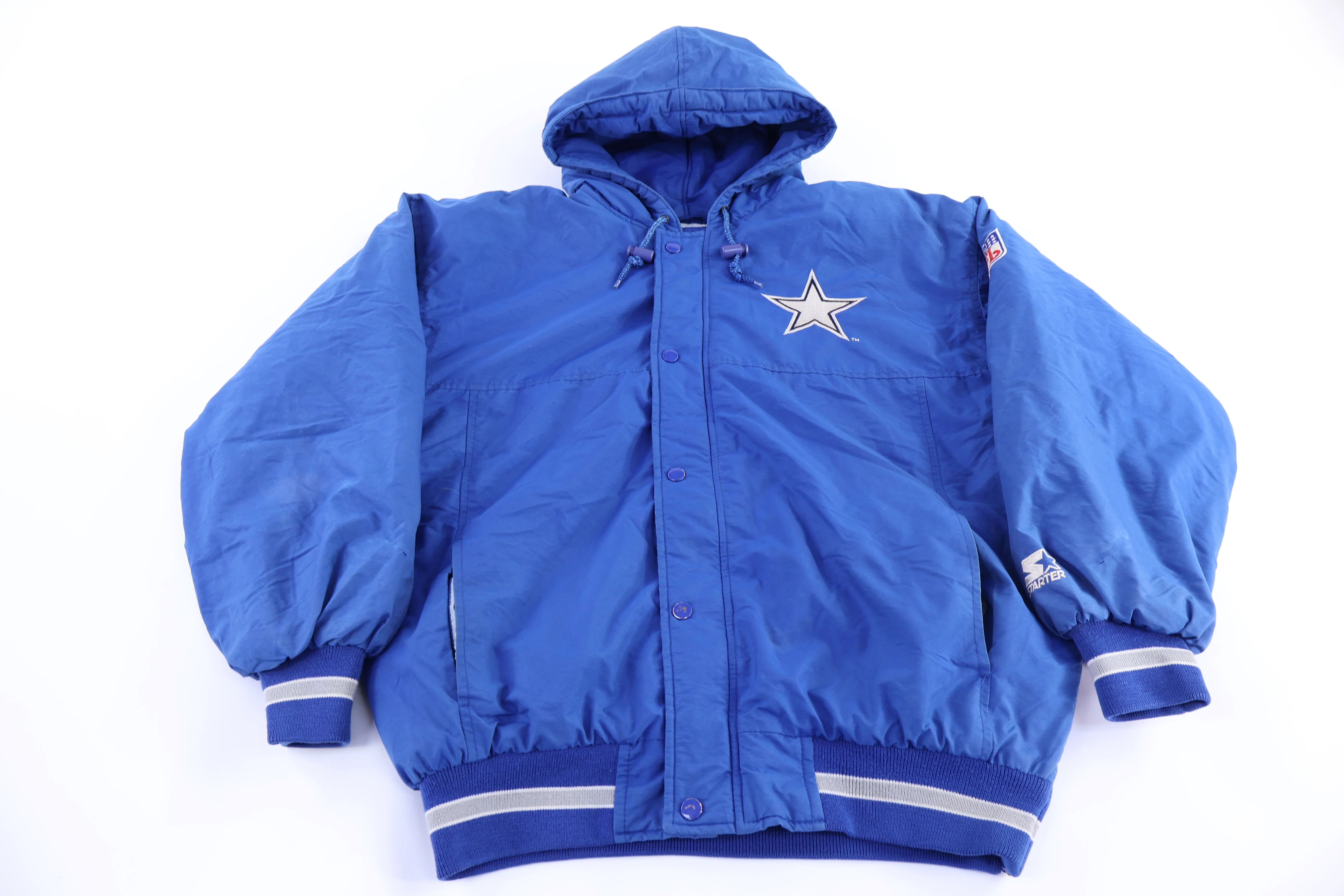 Vintage Starter Dallas Cowboys Football Full Zip Jacket