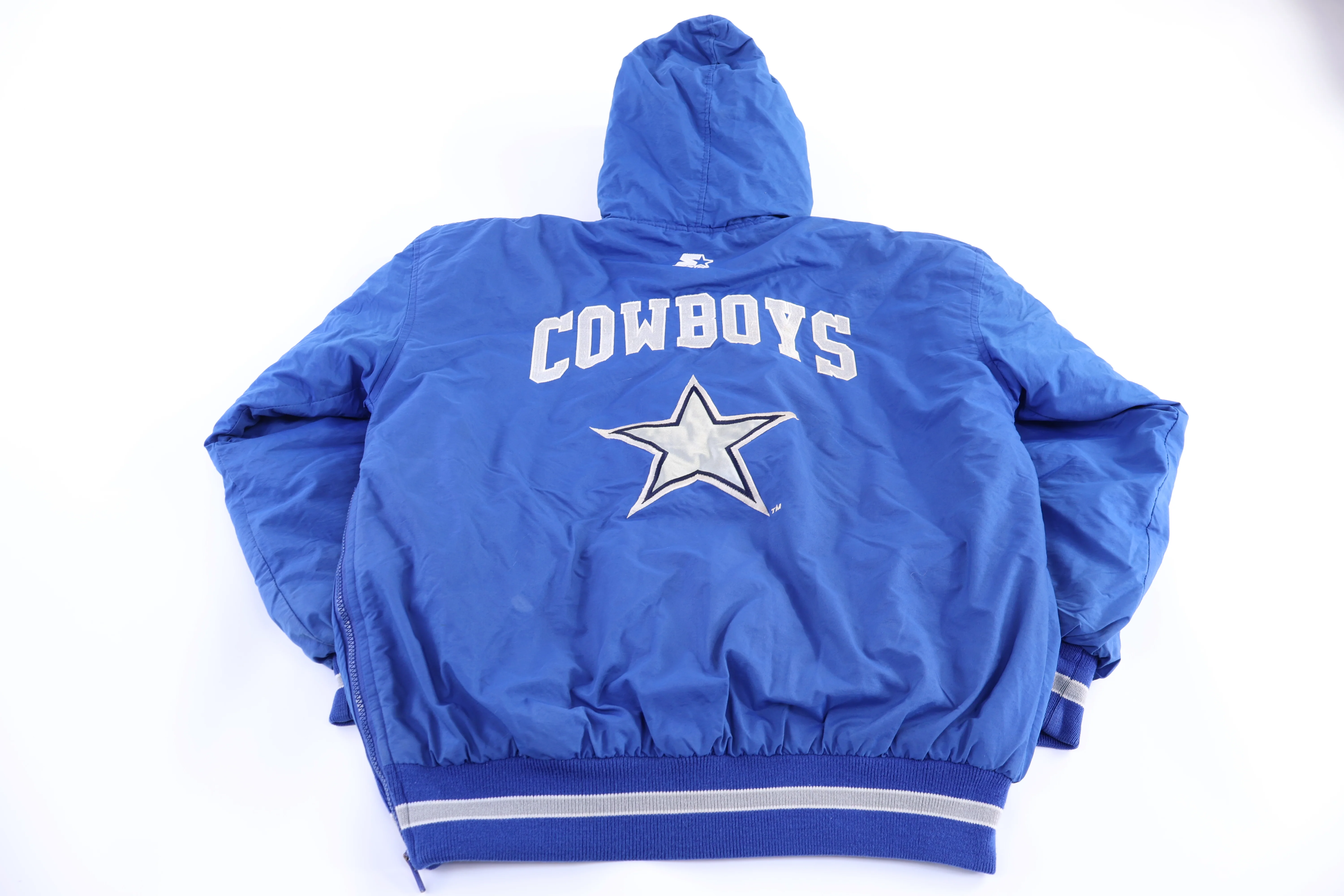 Vintage Starter Dallas Cowboys Football Full Zip Jacket - Image 2