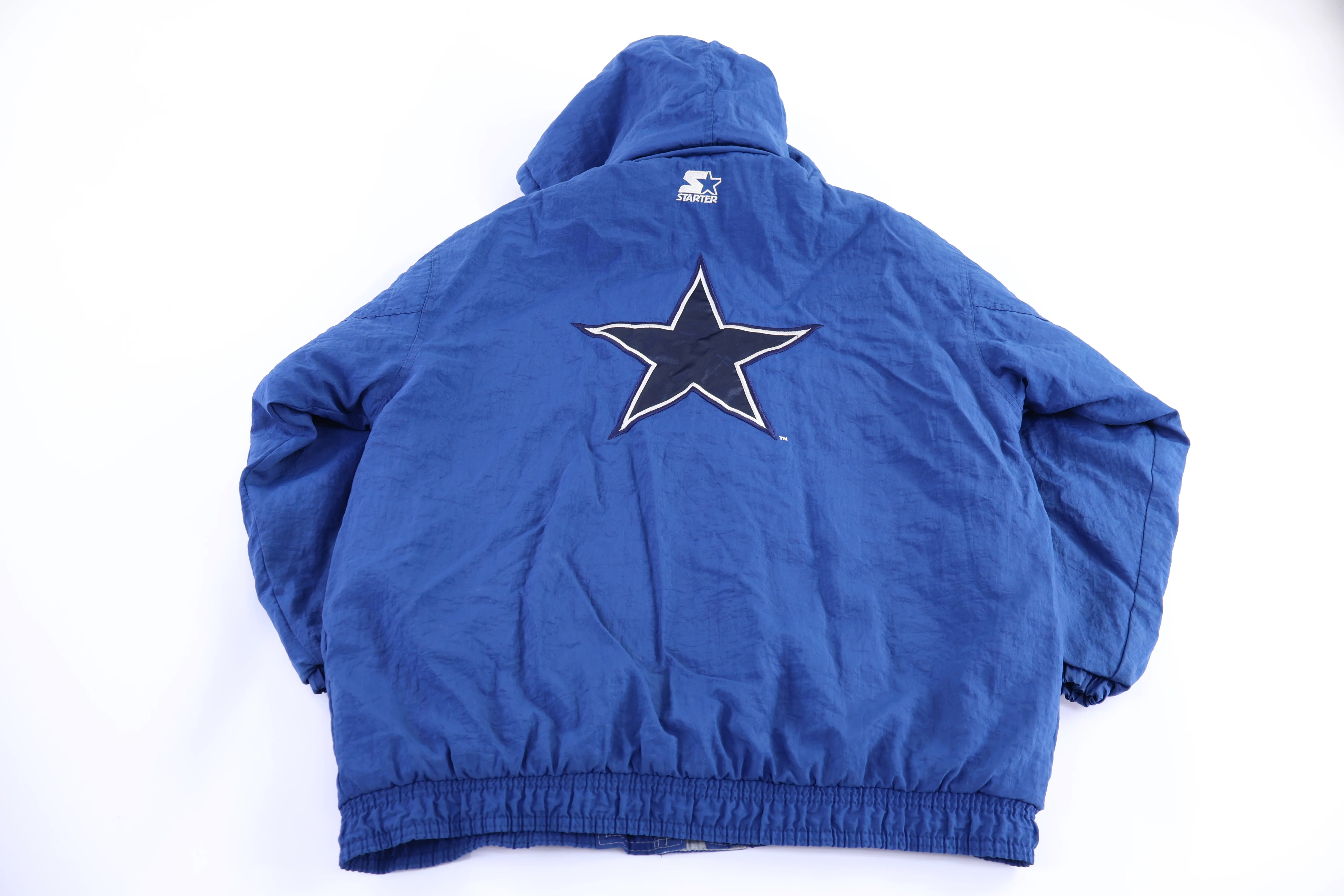 Vintage Starter Dallas Cowboys Full Zip Jacket - Image 2