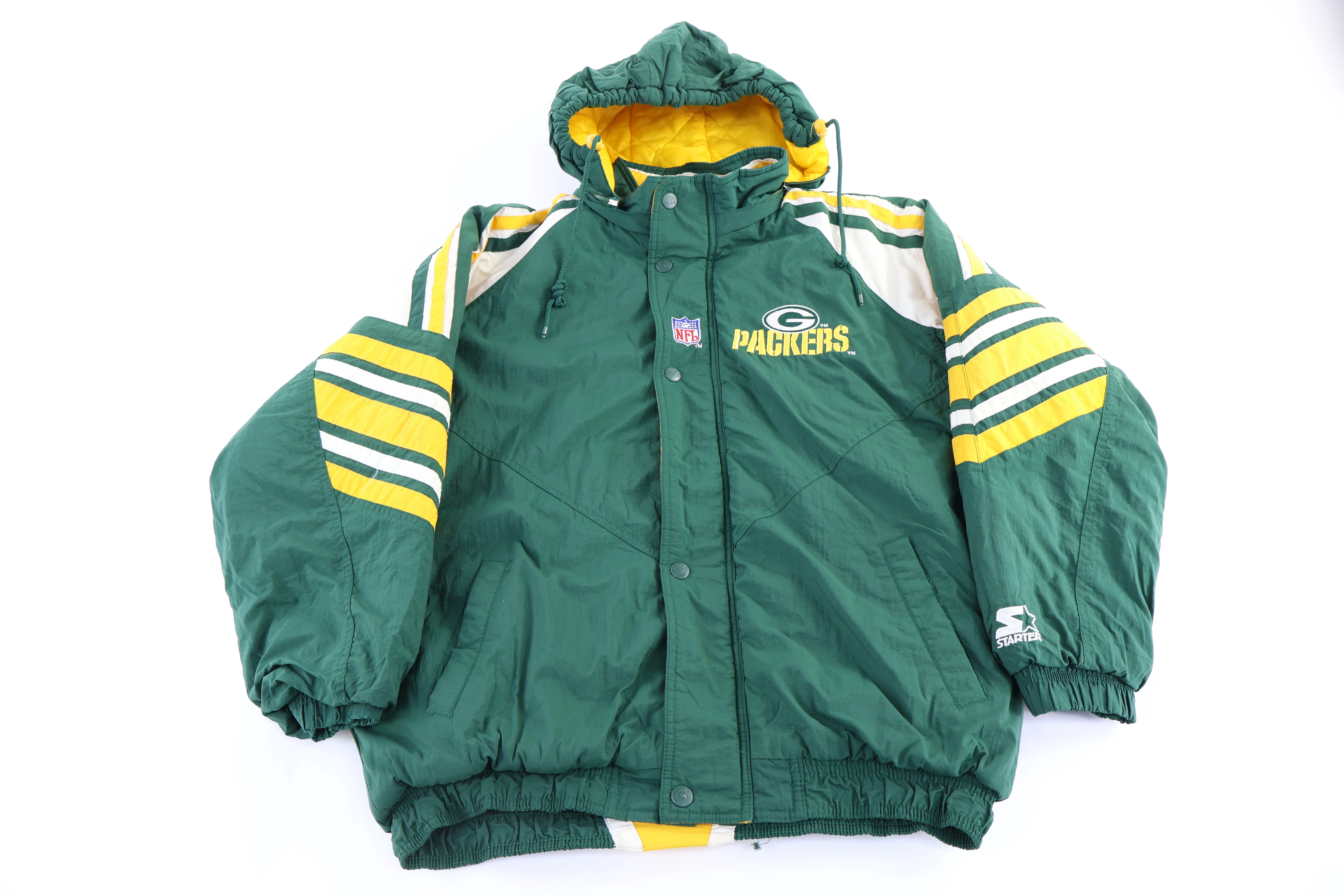 Vintage Starter Green Bay Packers Football Jacket