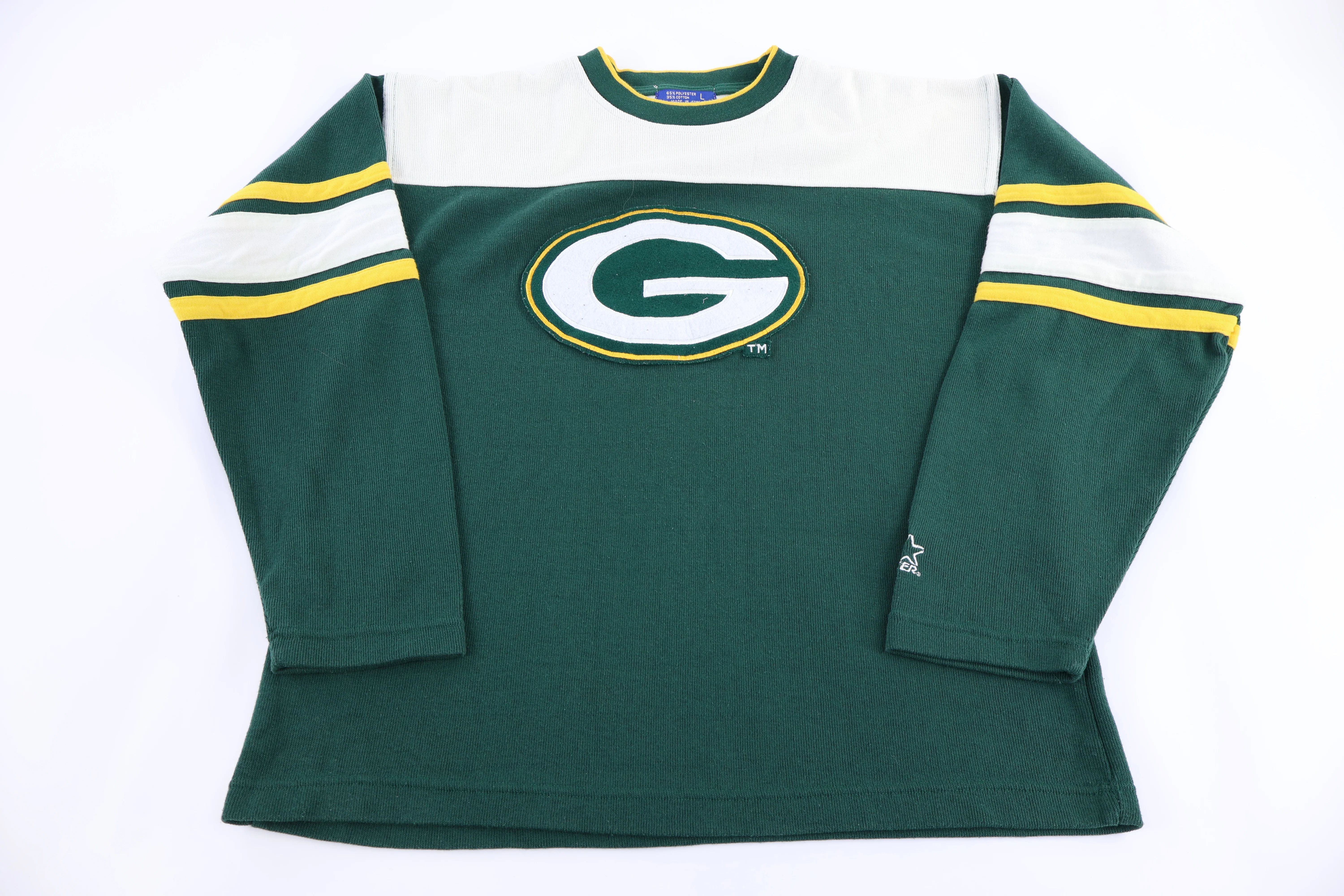 Vintage Starter Green Bay Packers Pullover Sweater
