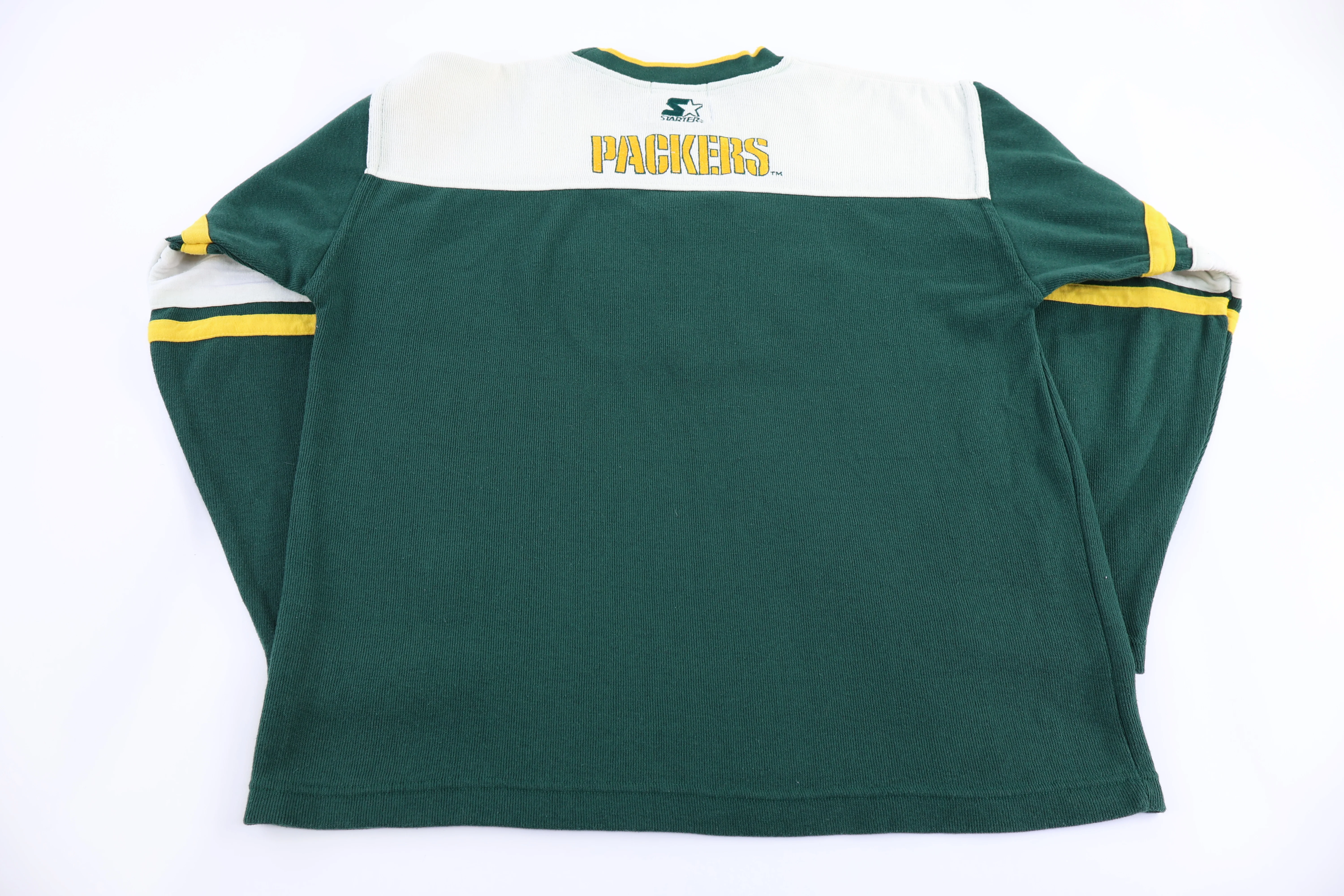 Vintage Starter Green Bay Packers Pullover Sweater - Image 2