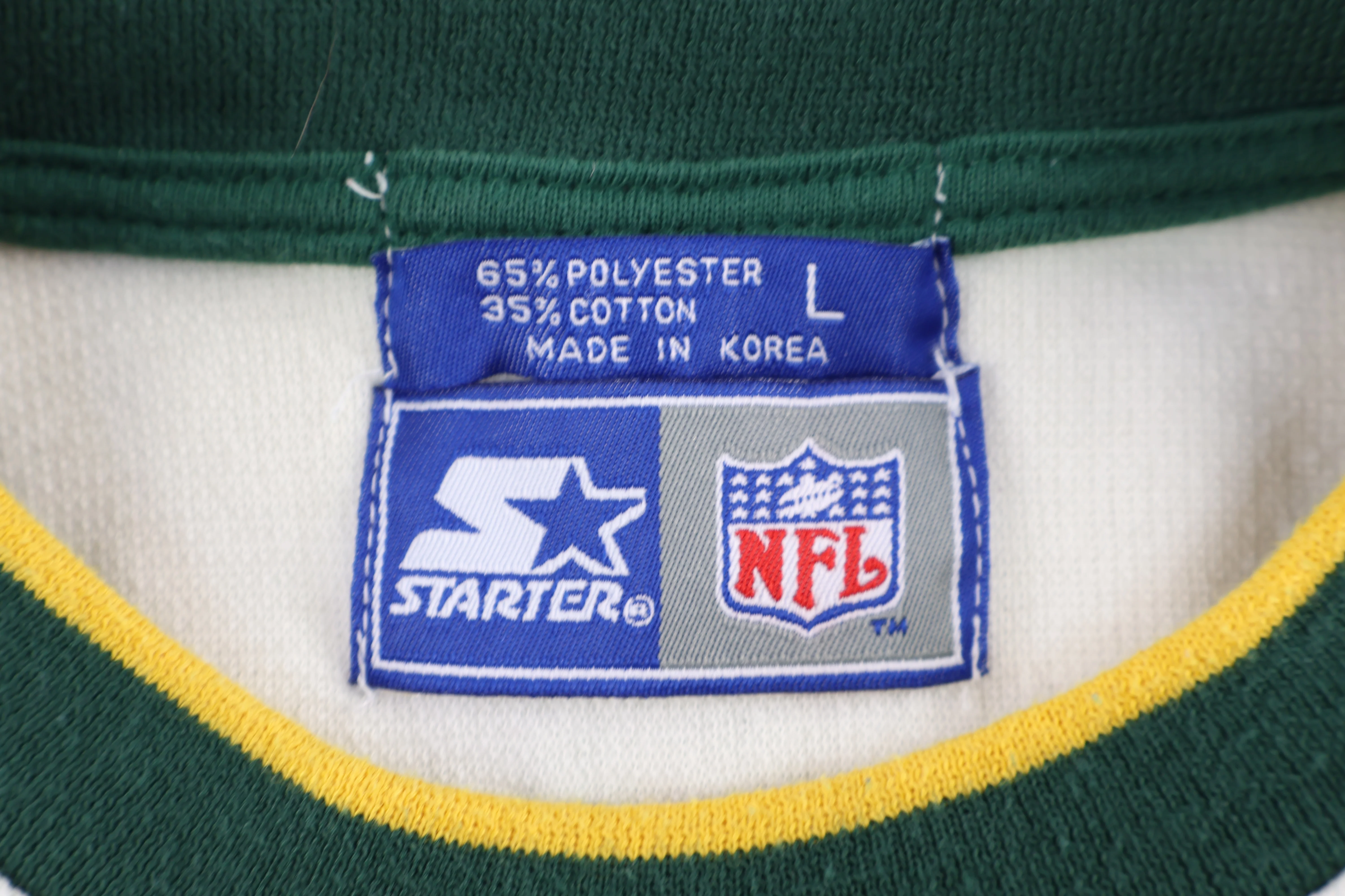 Vintage Starter Green Bay Packers Pullover Sweater - Image 3