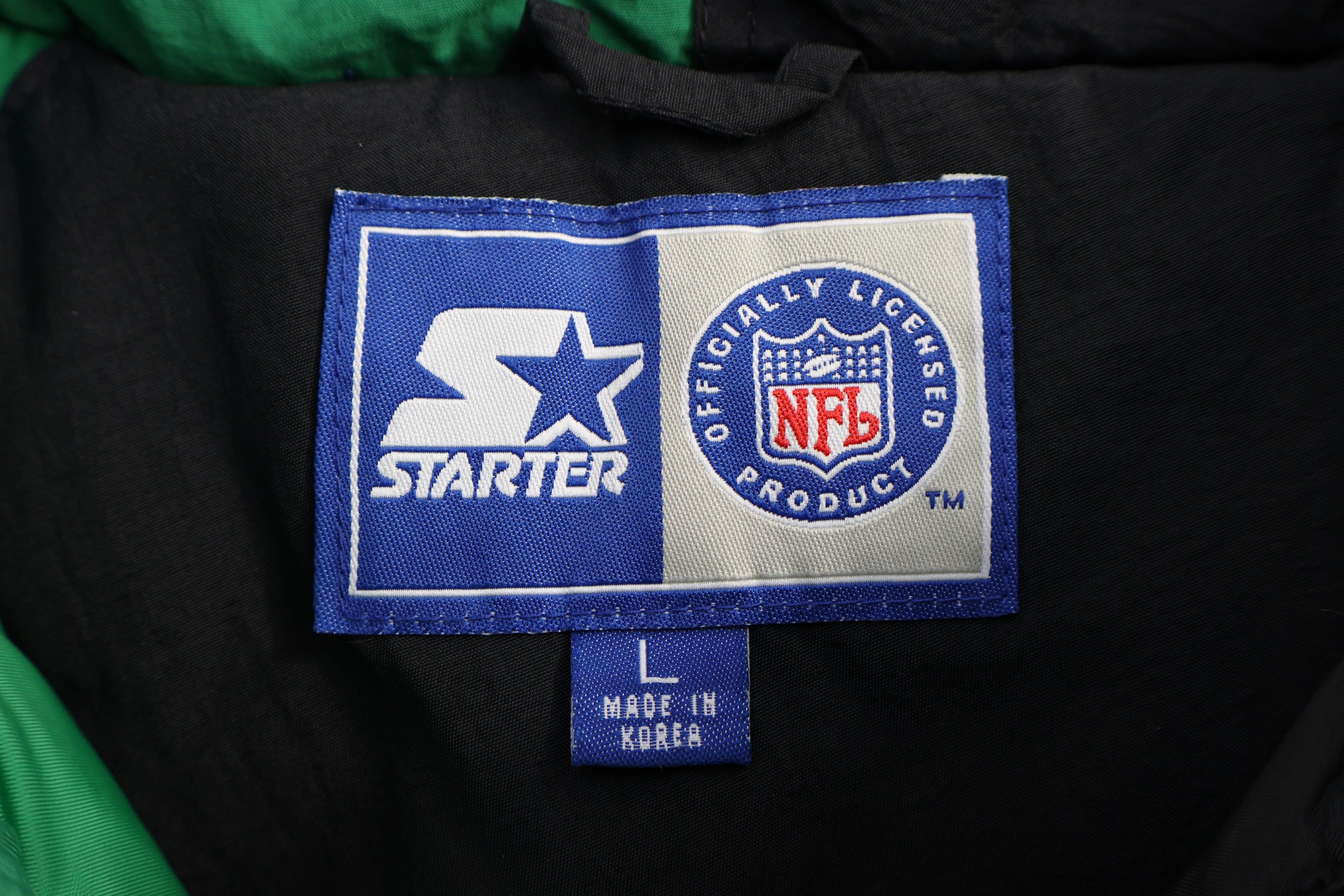 Vintage Starter New York Jets Football Full Zip Jacket - Image 3