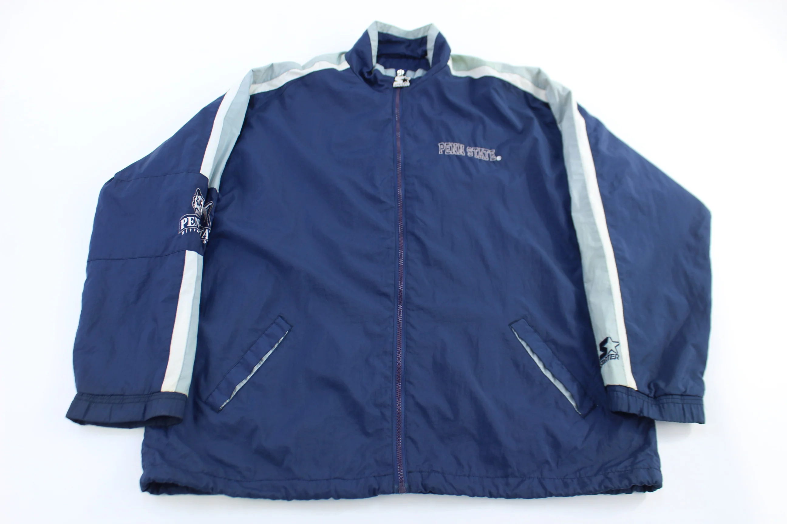 Vintage Starter Penn State University Full Zip Windbreaker