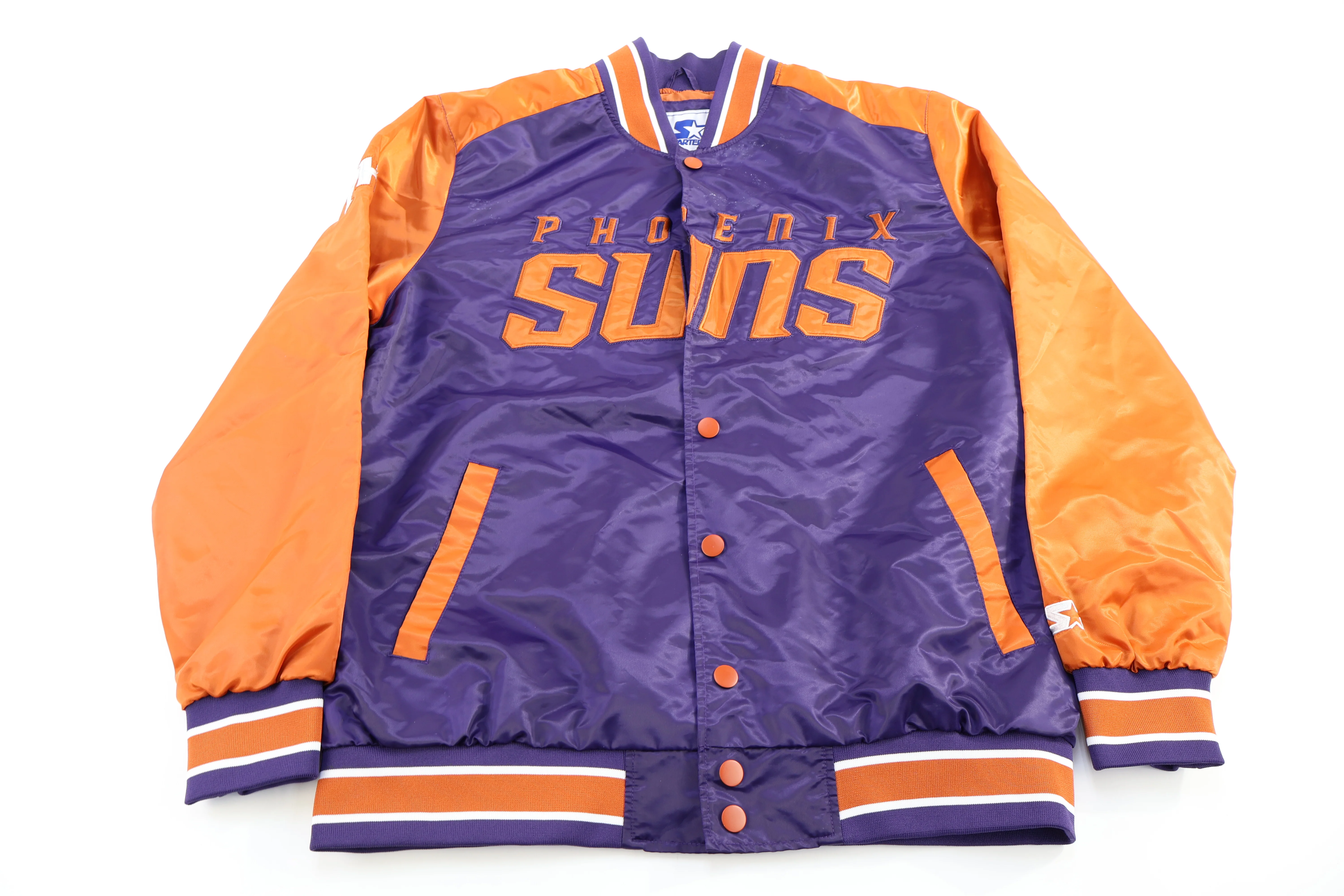 Vintage Starter Phoenix Suns Basketball Bomber Jacket