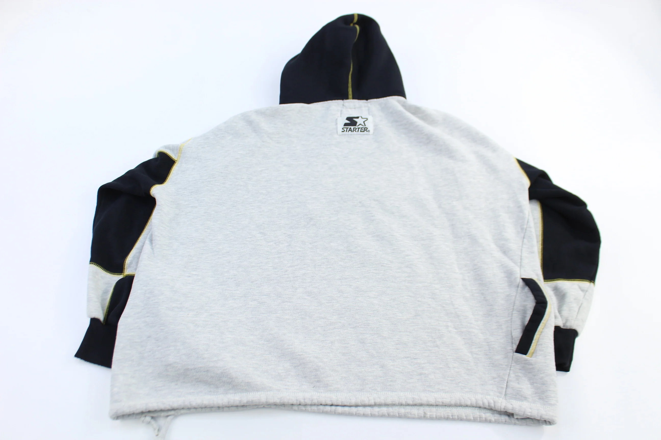 Vintage Starter Pittsburgh Steelers Football Pullover Hoodie - Image 2
