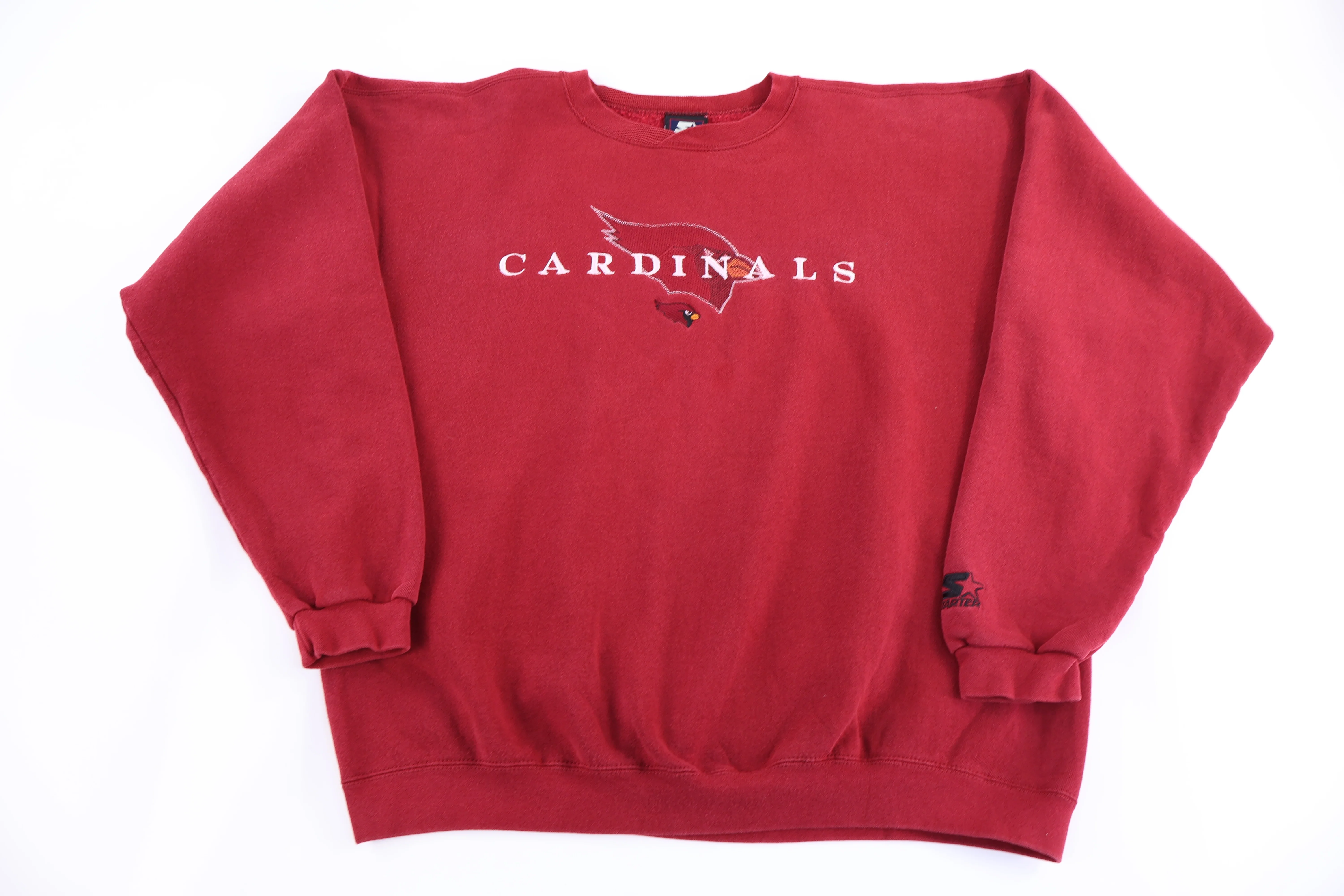 Vintage Starter Cardinals Embroidered Sweatshirt