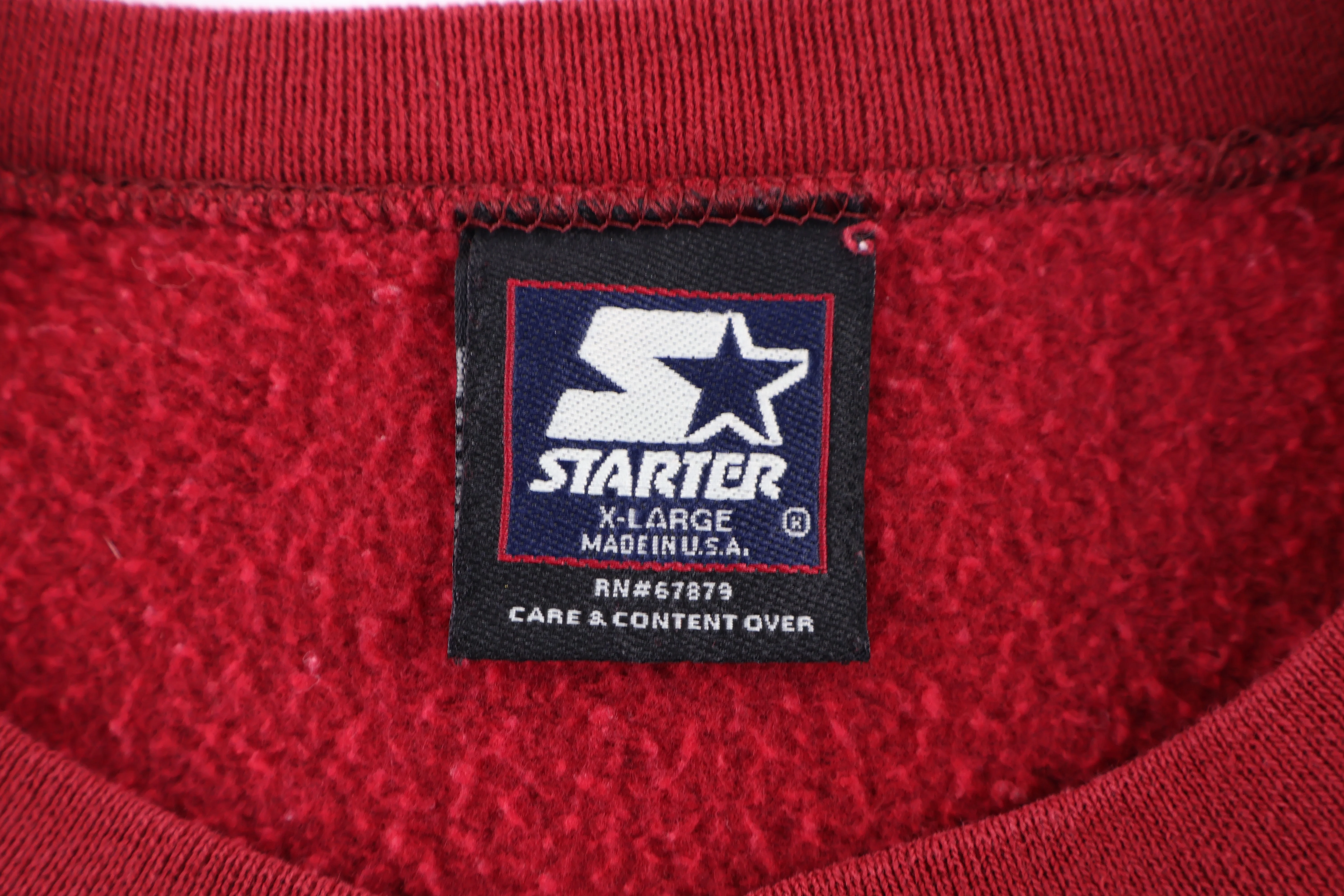 Vintage Starter Cardinals Embroidered Sweatshirt - Image 3